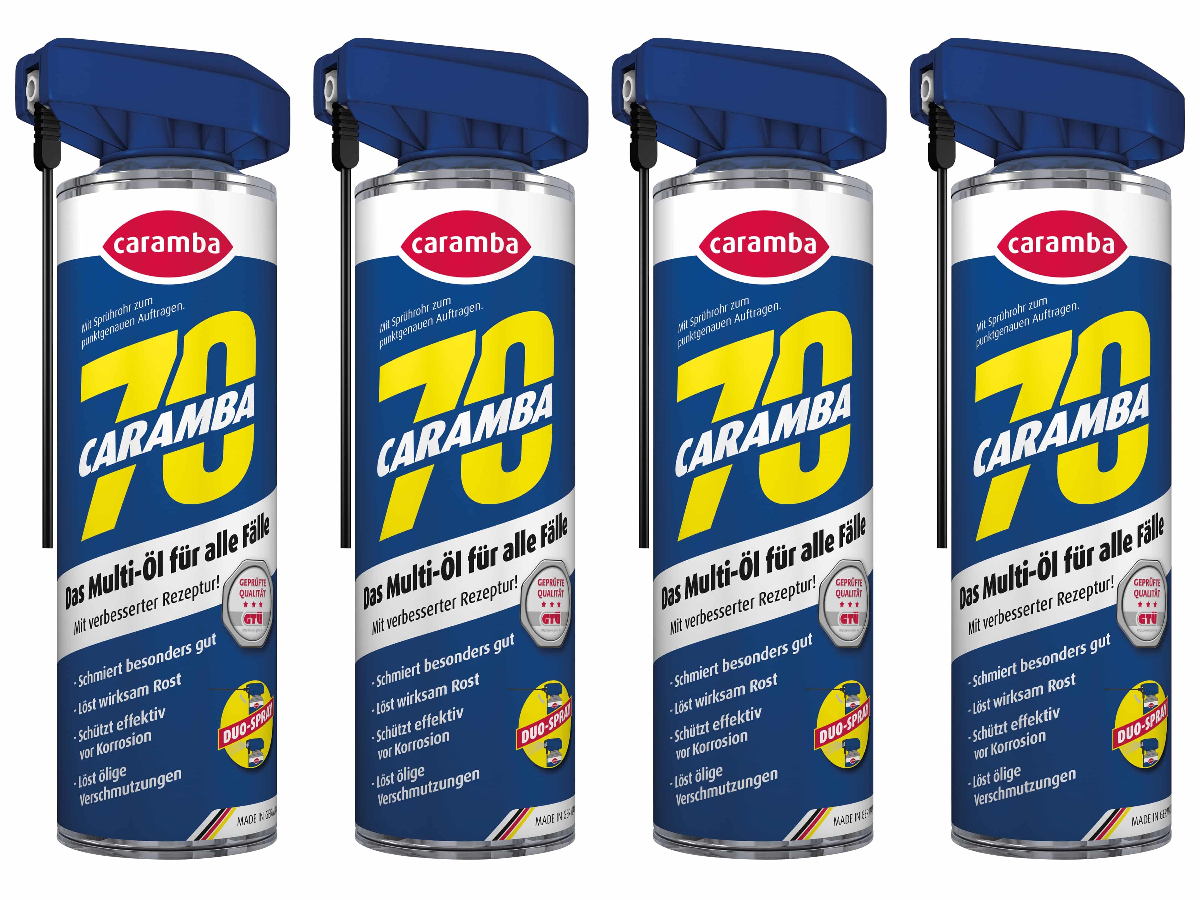 CARAMBA Spray Multi-Öl, 70 600665, 500 ml, 4 Stück