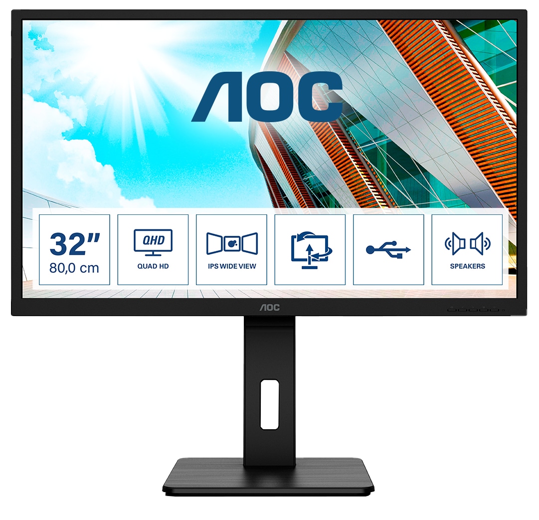 AOC Monitor Q32P2 31,5" AOC Monitor Q32P2 31,5"