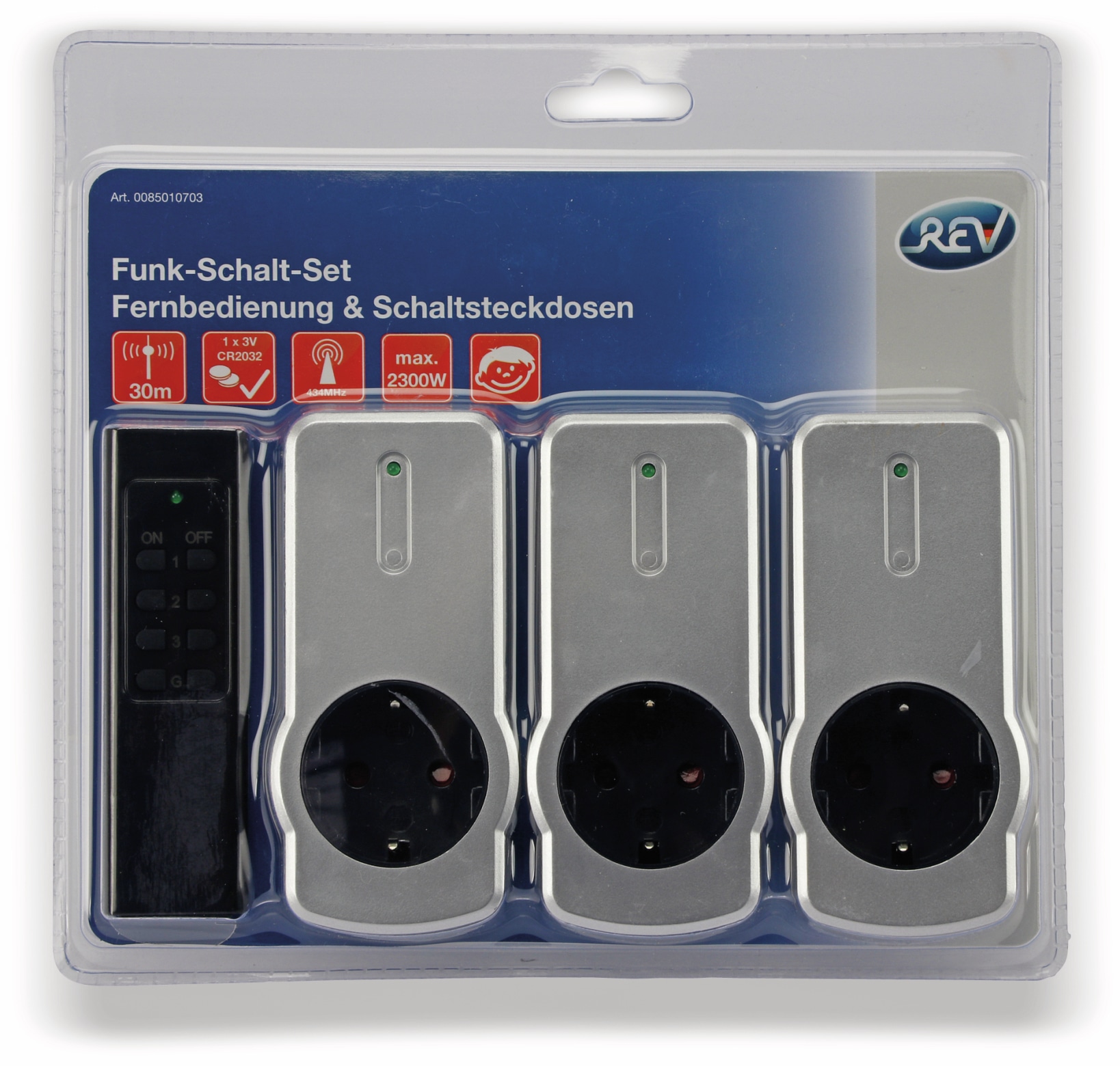 REV Funksteckdosen-Set 0085010703