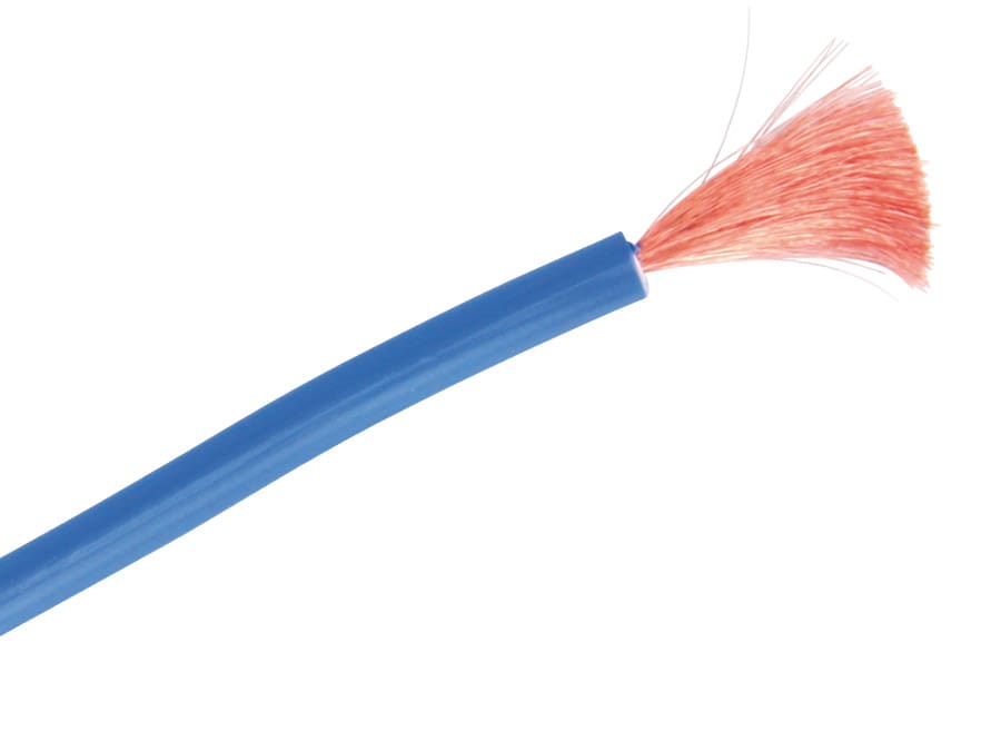 RAUTRONIC Schaltlitze höchstflexibel LifYY, 1 mm², 5 m, blau