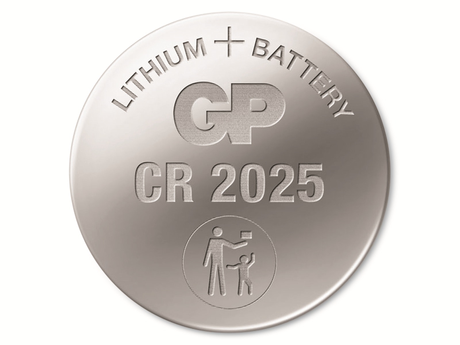 GP Lithium-Knopfzelle CR2025, 3V, 10 Stück GP Lithium-Knopfzelle CR2025, 3V, 10 Stück
