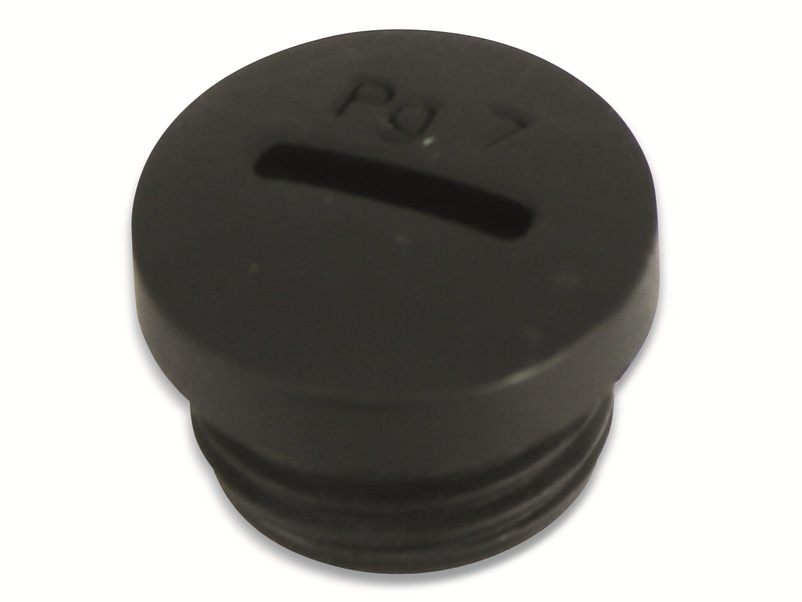 KSS Verschlussschraube, PG, PG-7, schwarz