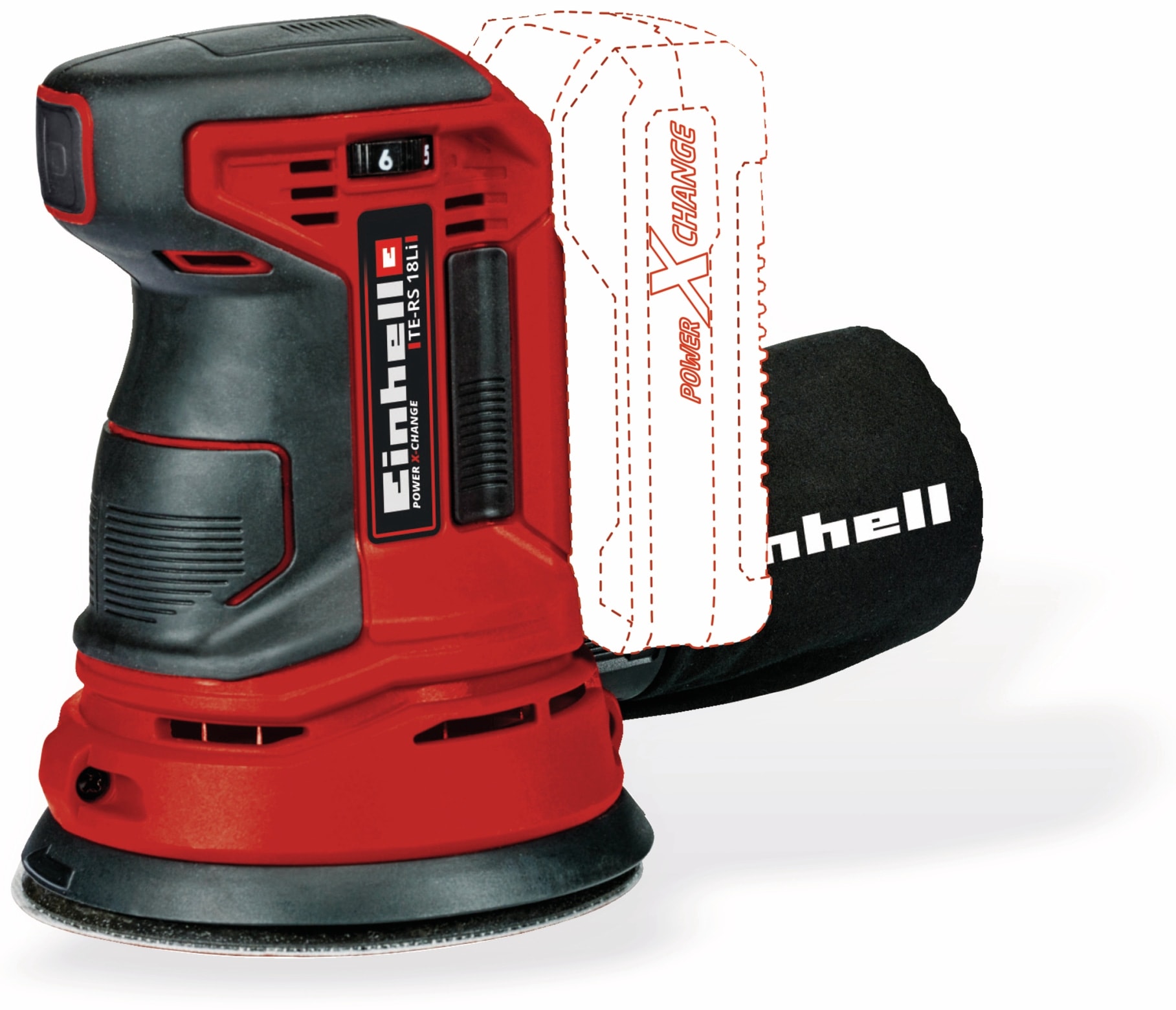 EINHELL Akku-Exzenterschleifer TE-RS 18 Li Kit (1x 4,0 Ah) EINHELL Akku-Exzenterschleifer TE-RS 18 Li Kit (1x 4,0 Ah)