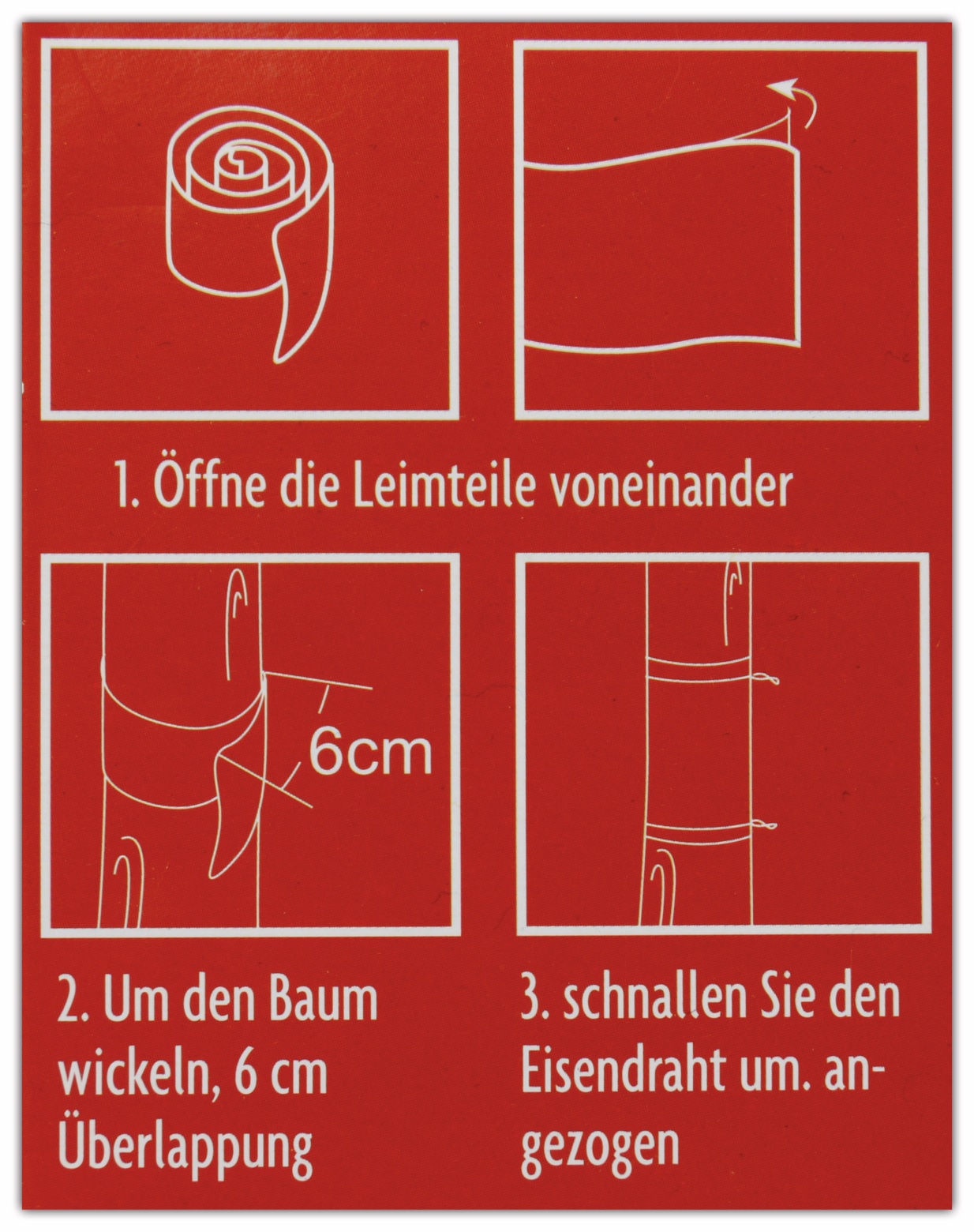 Baumleimring-Set, 175x10 cm