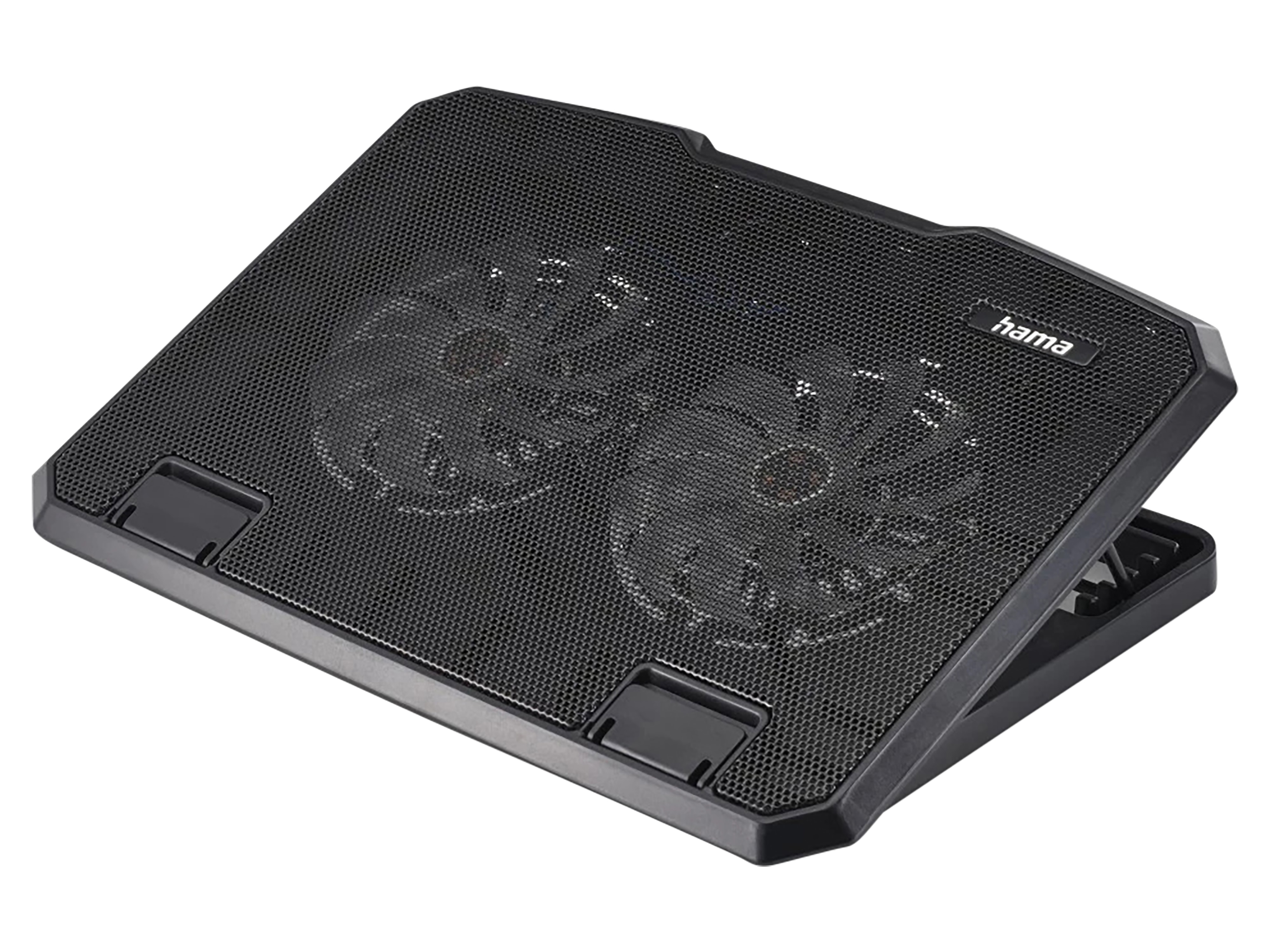 HAMA Notebookkühler 126806 Black Metal