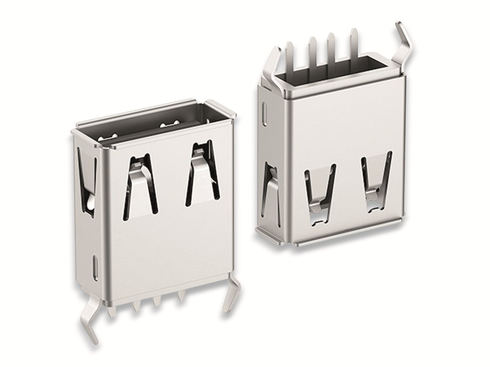 FISCHER ELEKTRONIK USB-Buchse, USB 2 A 180, 10145216, USB Typ A, Polzahl 4 FISCHER ELEKTRONIK USB-Buchse, USB 2 A 180, 10145216, USB Typ A, Polzahl 4