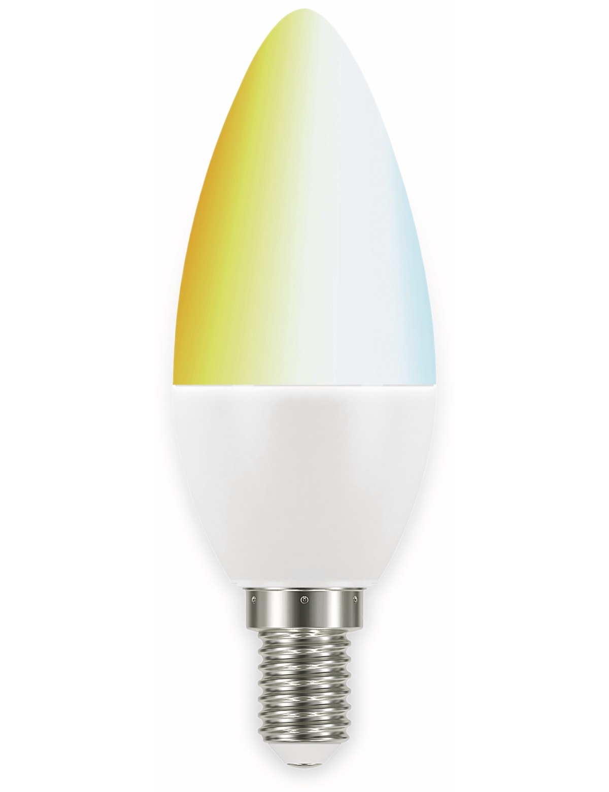 TINT LED-Lampe MüLLER LICHT E14, 6 W, 470 lm, EEK G, Kerze, WW/NW