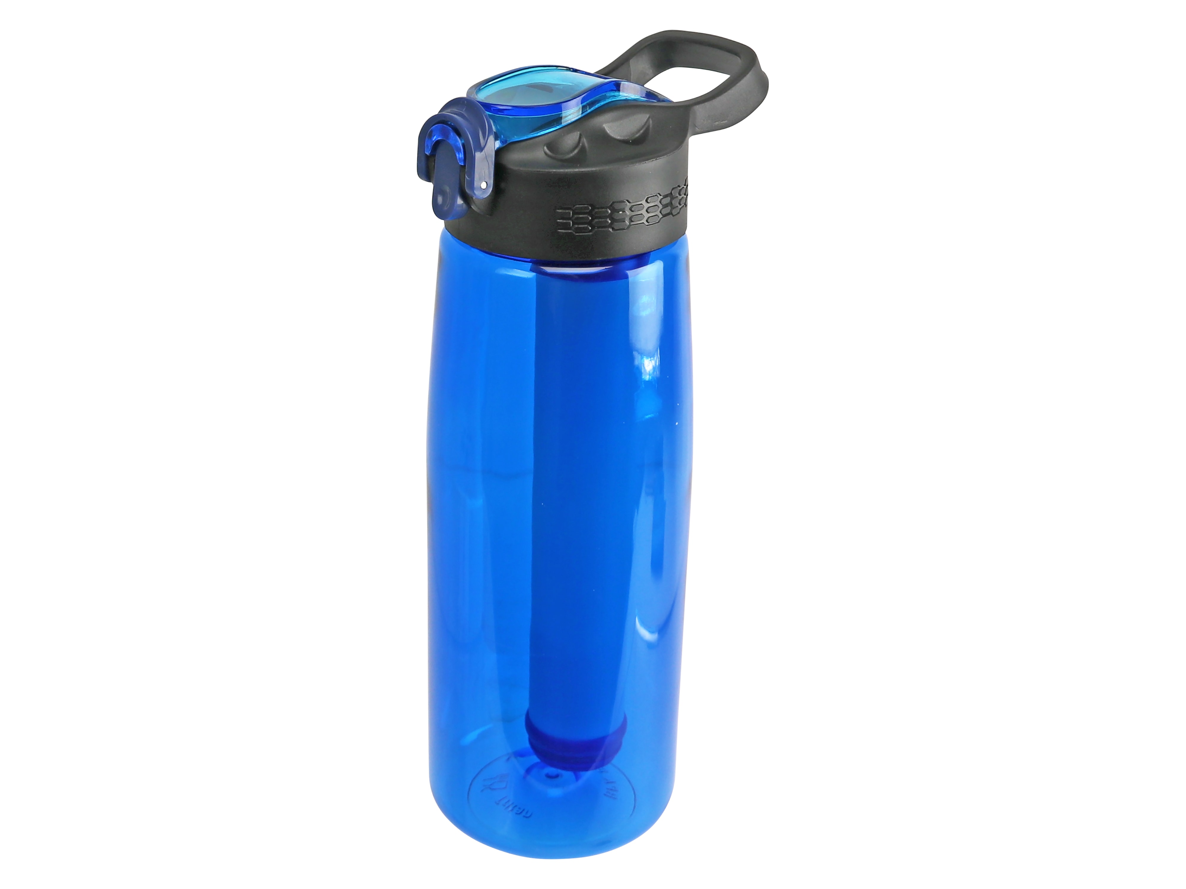 Wasserfilterflasche Tritan, 650ml, blau