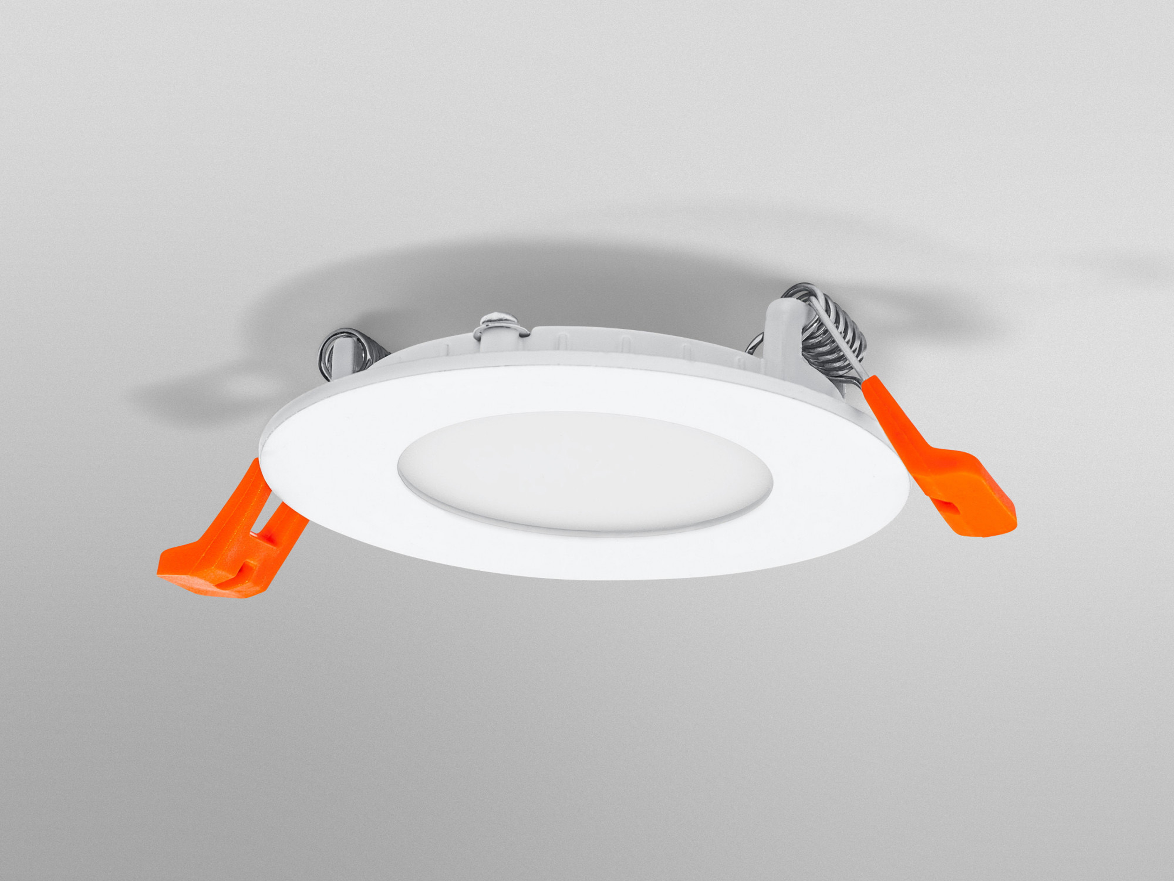OSRAM LED-Einbauleuchte, ultra slim, 4,5W, 240lm, 6500K, IP20, Ø 85mm, kaltweiß