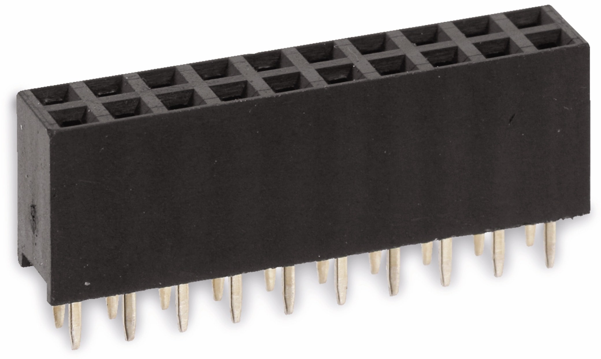 CONNFLY ELECTRONIC Buchsenleiste, vergoldet, 2x 10-polig CONNFLY ELECTRONIC Buchsenleiste, vergoldet, 2x 10-polig