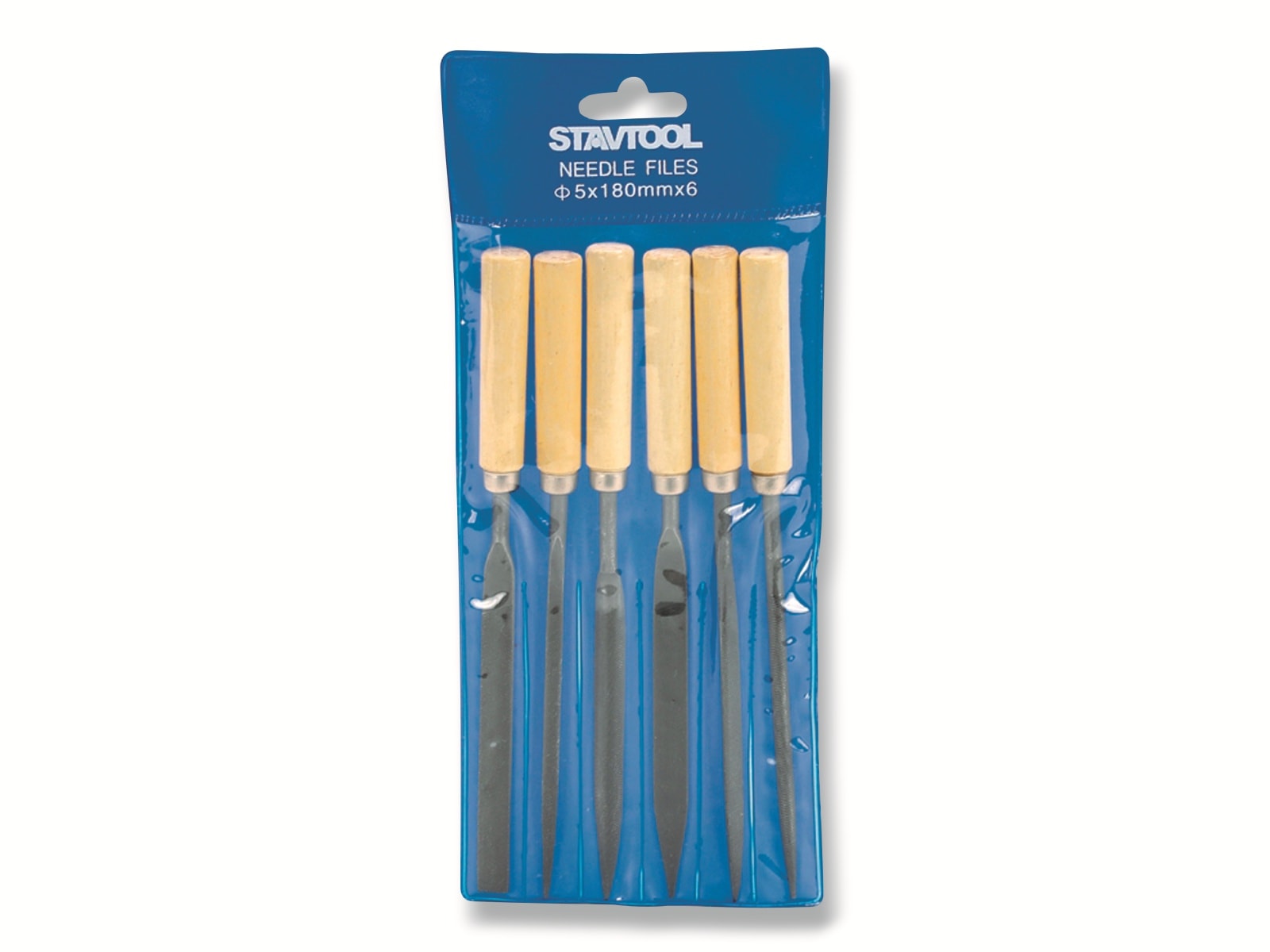 BLANKO Nadelfeilen-Set 6-teilig, 180 mm