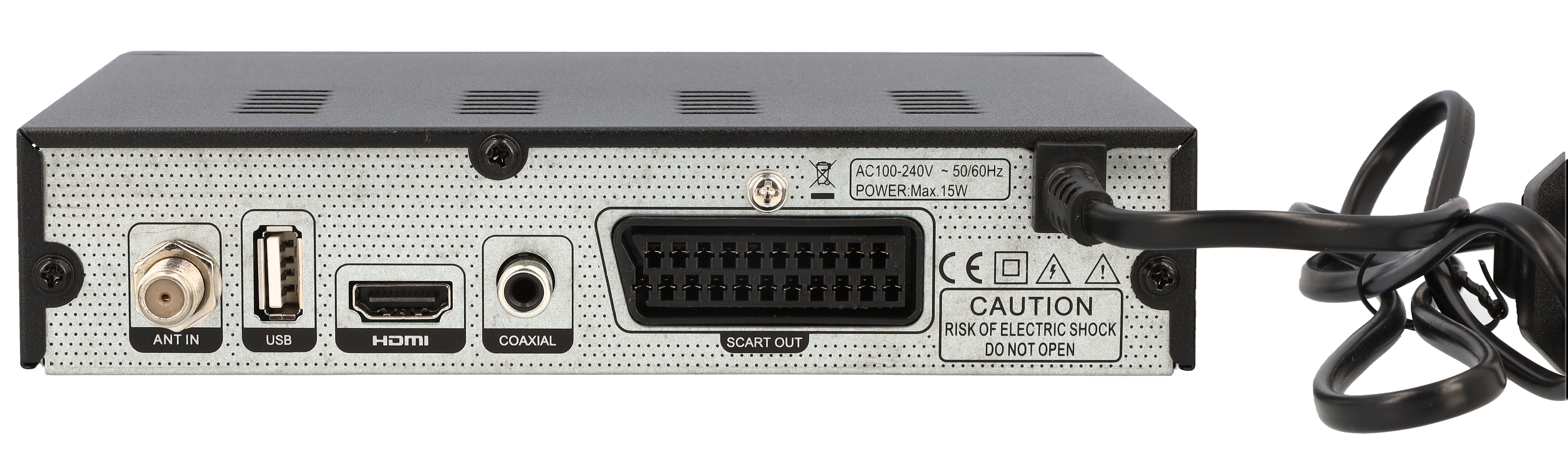 RED OPTICUM DVB-S2 HDTV-Receiver AX 300 VFD, mit PVR