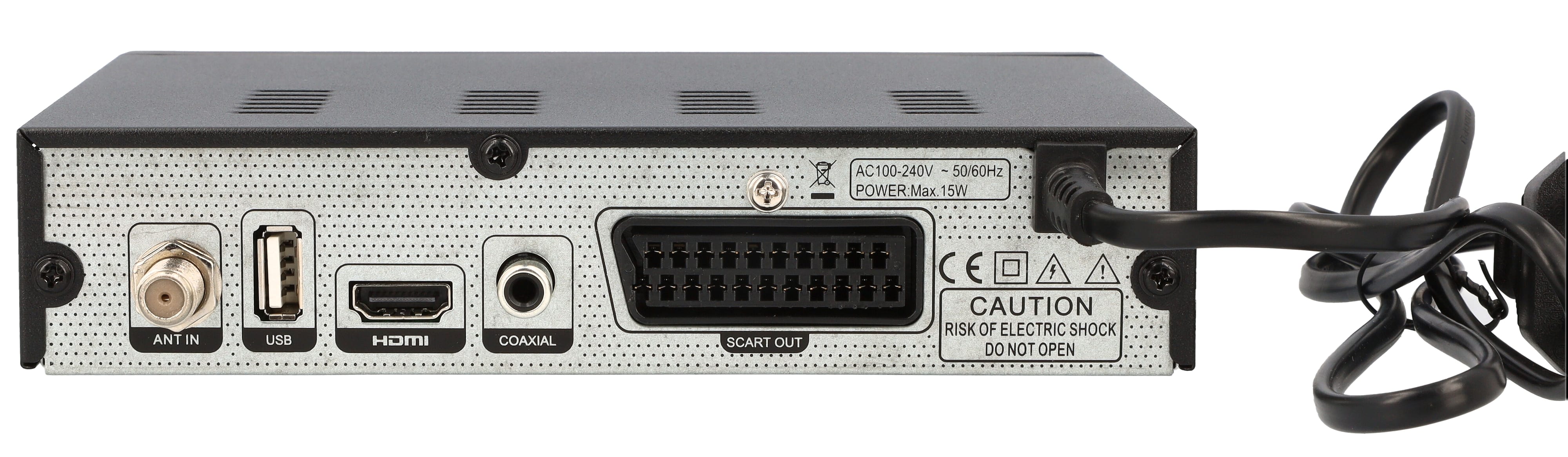 RED OPTICUM DVB-S2 HDTV-Receiver AX 300 VFD, mit PVR