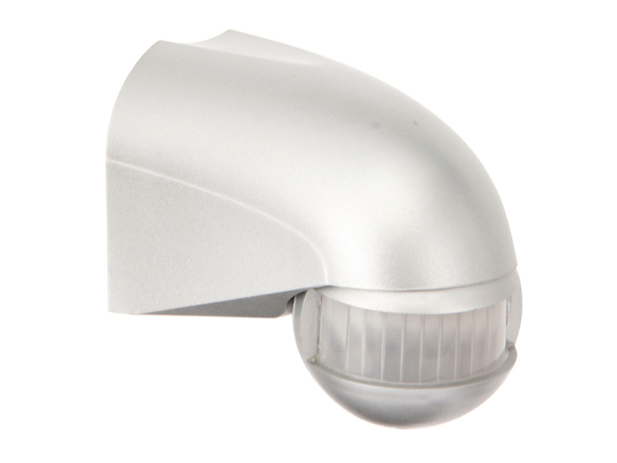 REV Infrarot-Bewegungsmelder, 180°, silber