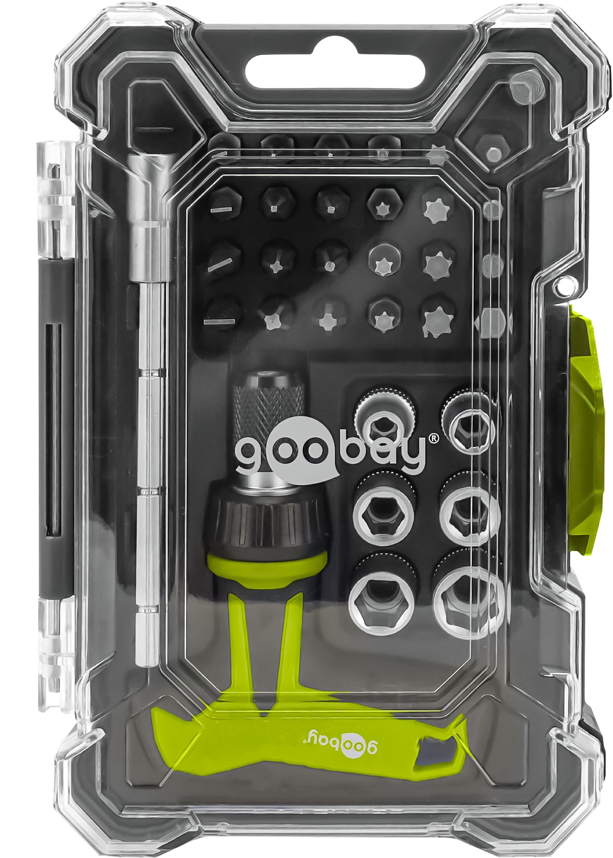 GOOBAY TOOLS Schraubendreher-Set, 77841, mit 30-tlg. Bitsatz