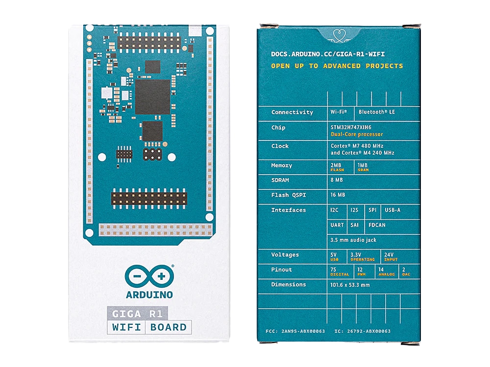ARDUINO GIGA R1 WIFI ABX00063