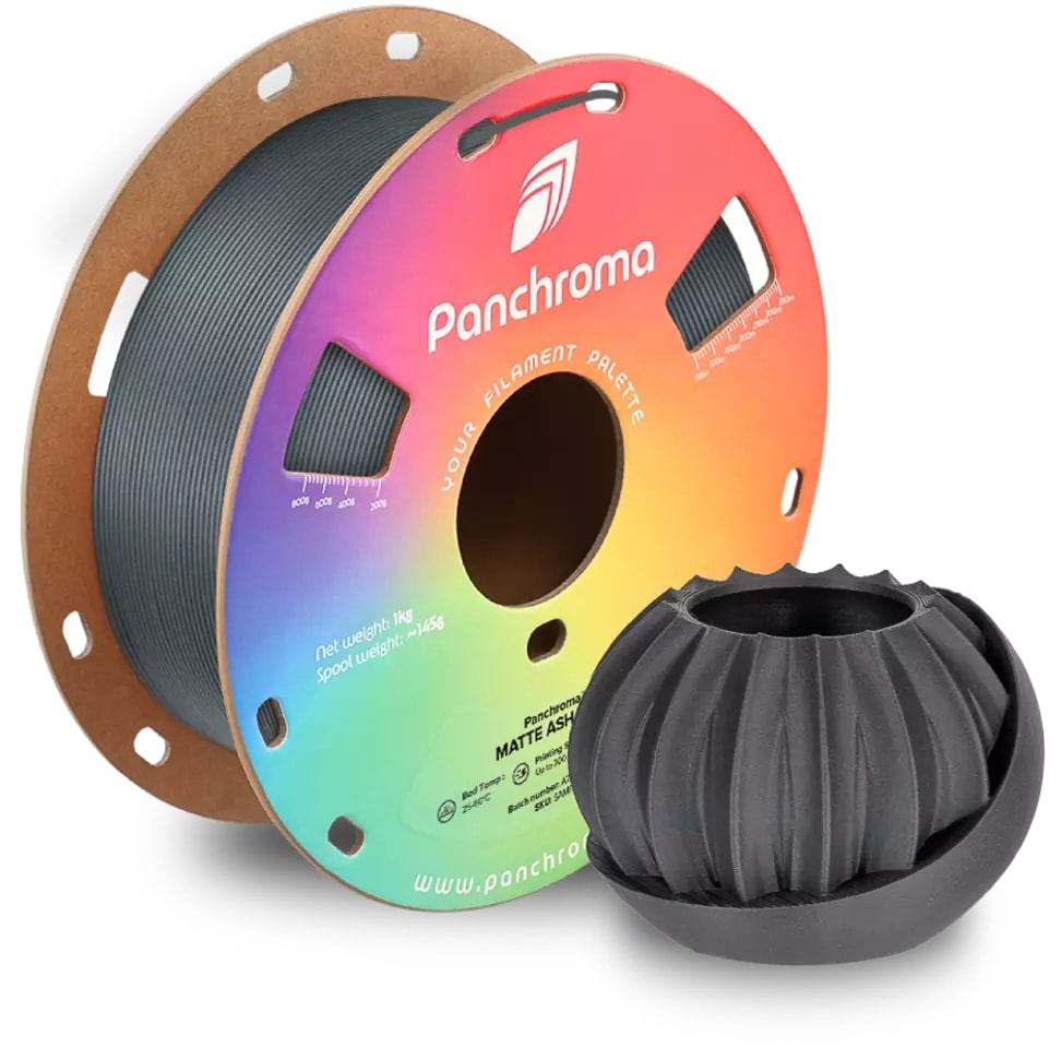 POLYMAKER 3D Filament PLA MATTE, 1 kg, grau, 1,75 mm POLYMAKER 3D Filament PLA MATTE, 1 kg, grau, 1,75 mm