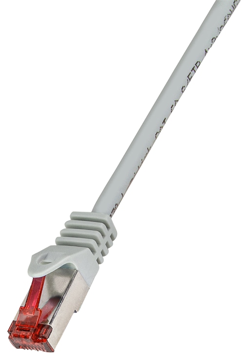 LOGILINK Patchkabel PrimeLine CAT.6 S/FTP 3m grau LOGILINK Patchkabel PrimeLine CAT.6 S/FTP 3m grau