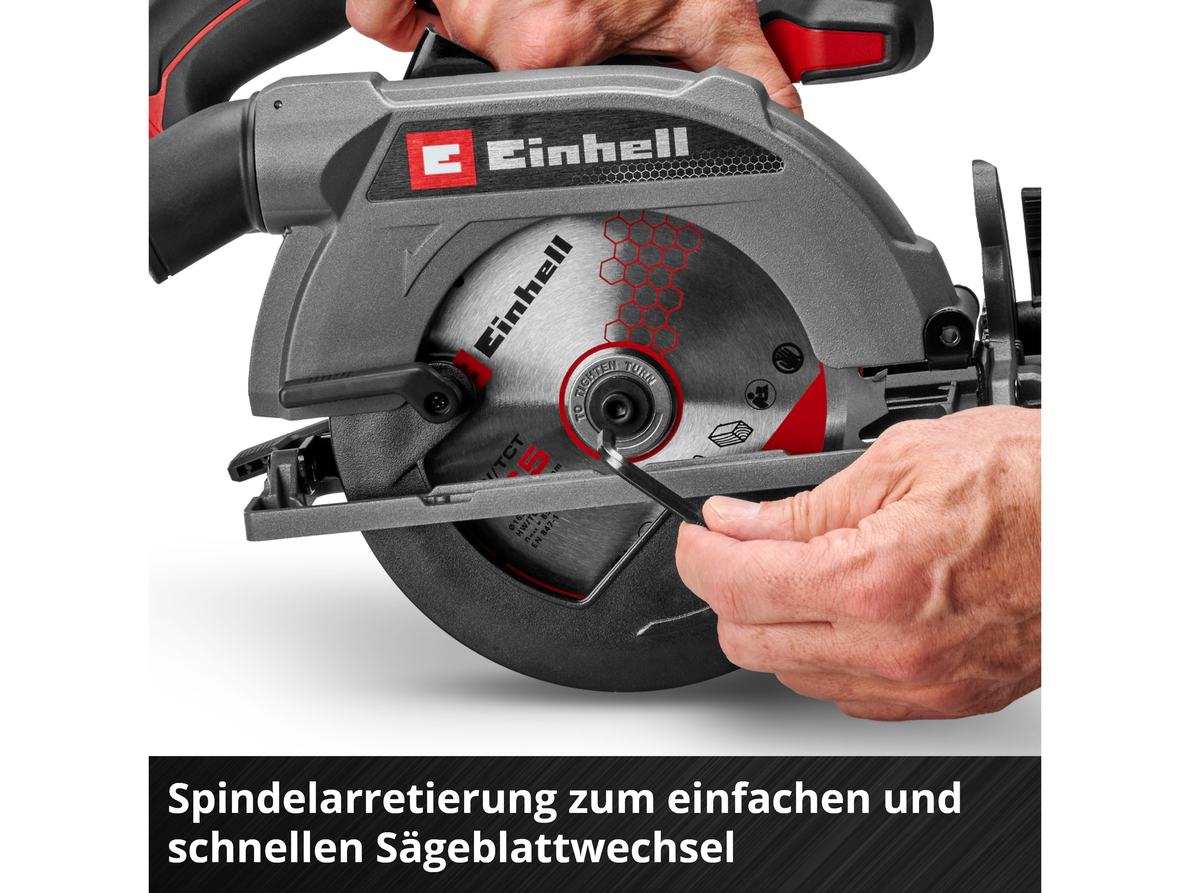 EINHELL Akku-Handkreissäge TE-CS18/165-2, Li, 4331230, Solo EINHELL Akku-Handkreissäge TE-CS18/165-2, Li, 4331230, Solo