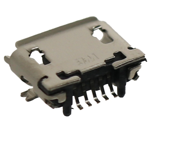 USB Buchse, Micro-USB 2.0 Typ B, SMD