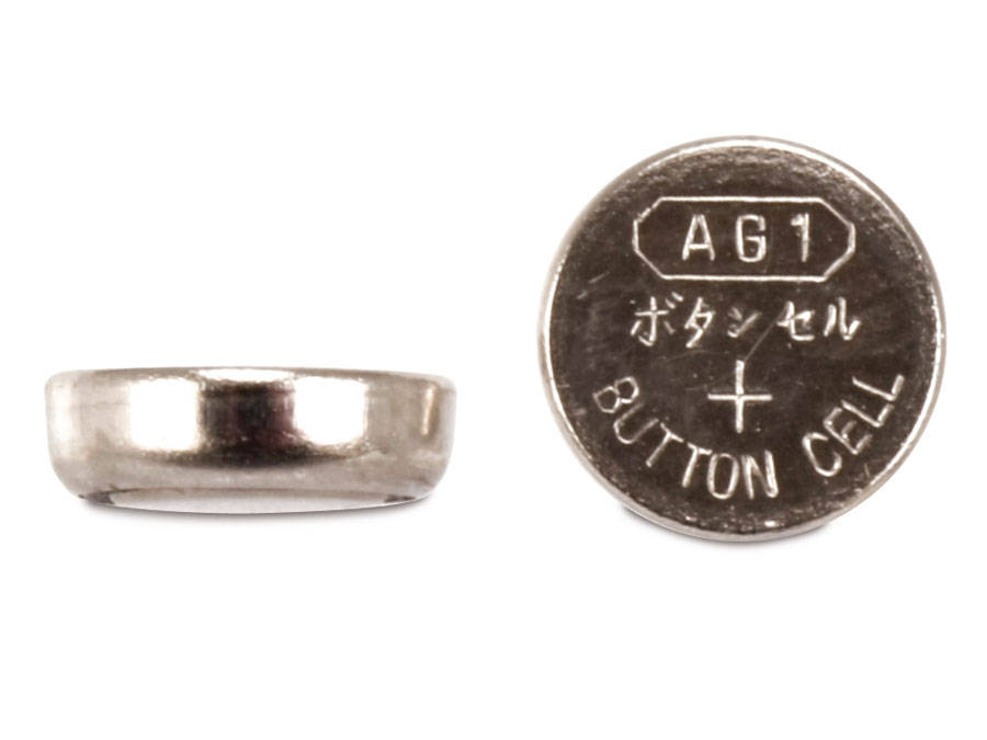 QUATPOWER Alkaline-Knopfzelle AG1,