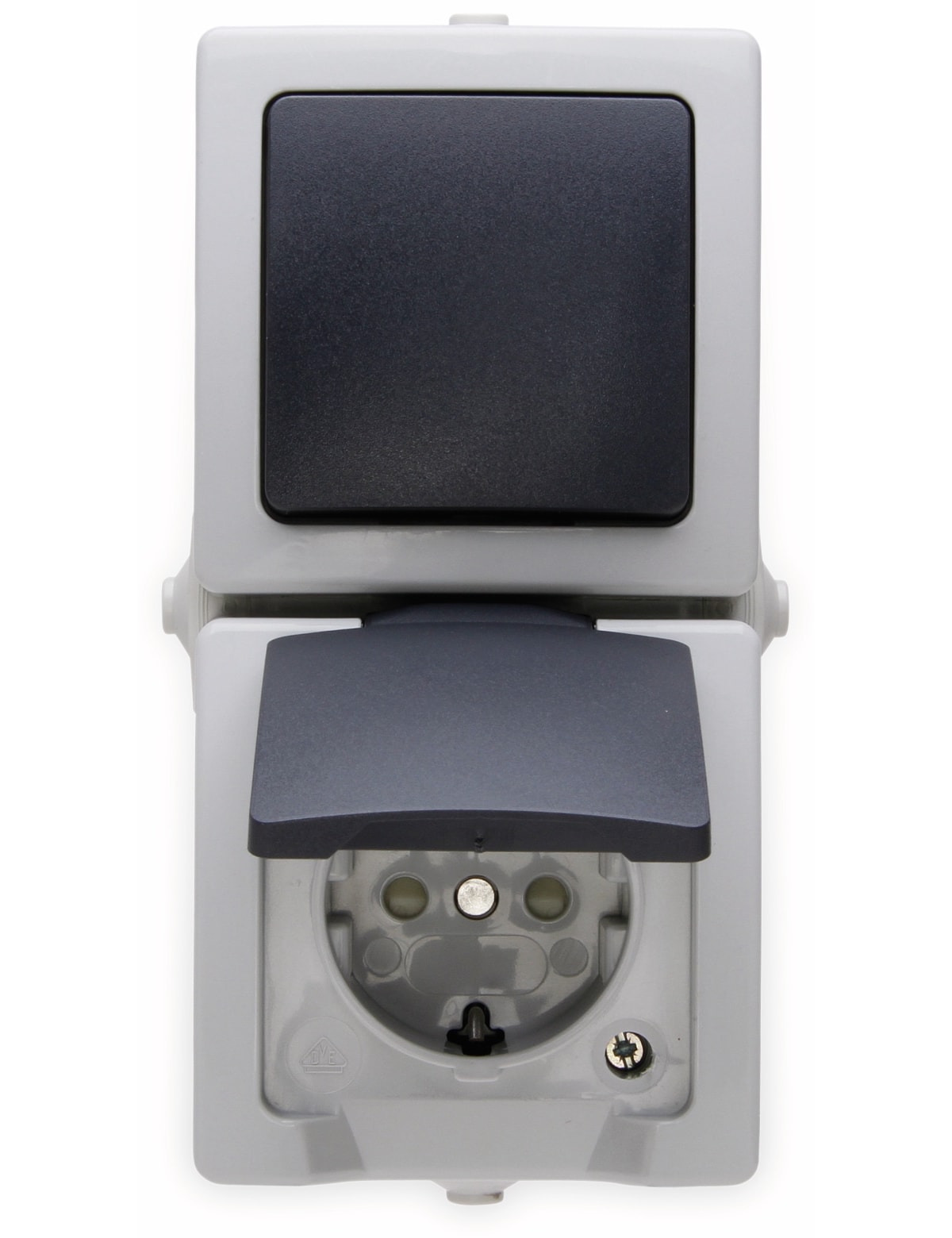 KOPP Feuchtraum-Kombination Nautic, Senkrecht, grau KOPP Feuchtraum-Kombination Nautic, Senkrecht, grau