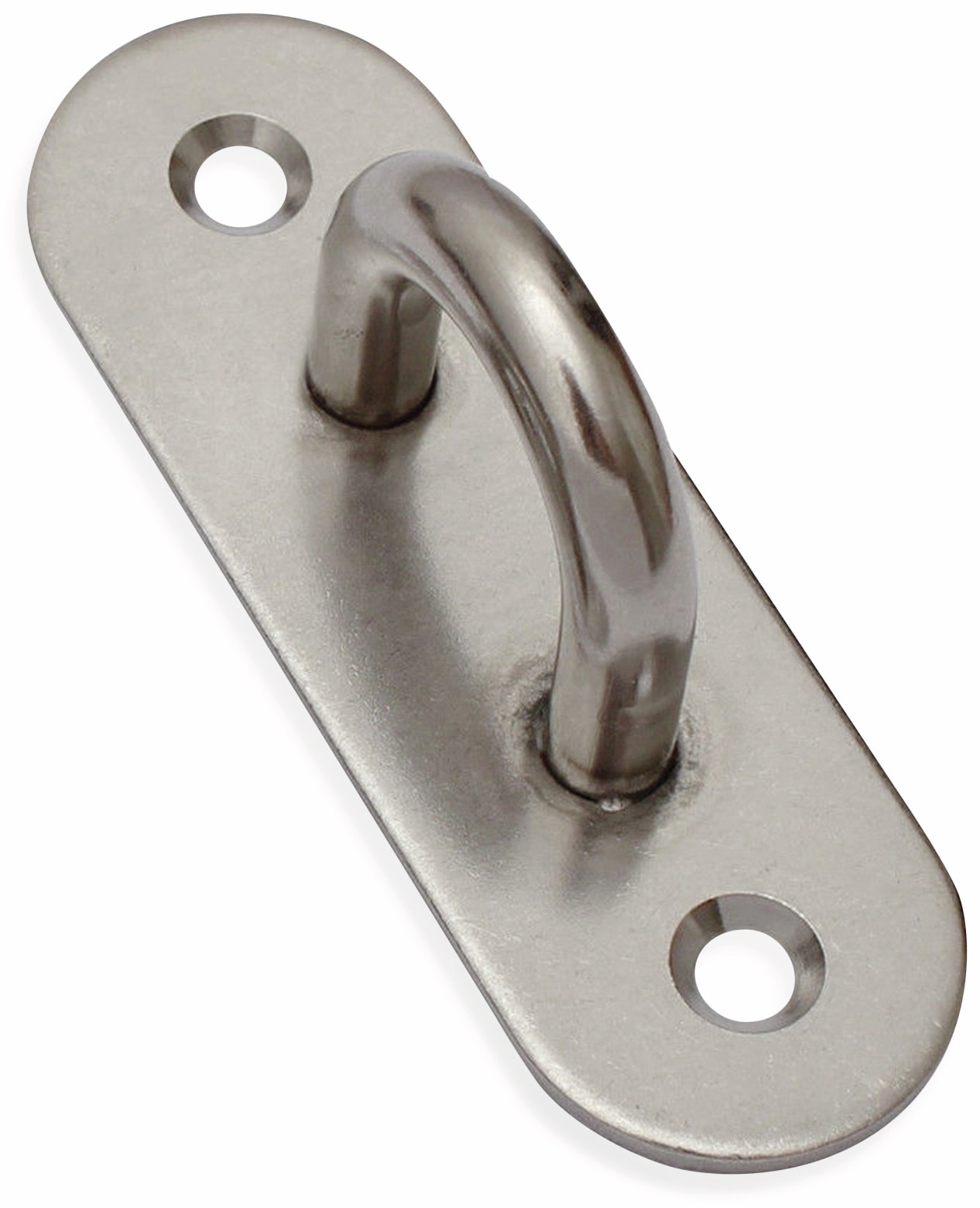 Wandöse, Ösenplatte, Edelstahl, 100x33 mm Wandöse, Ösenplatte, Edelstahl, 100x33 mm