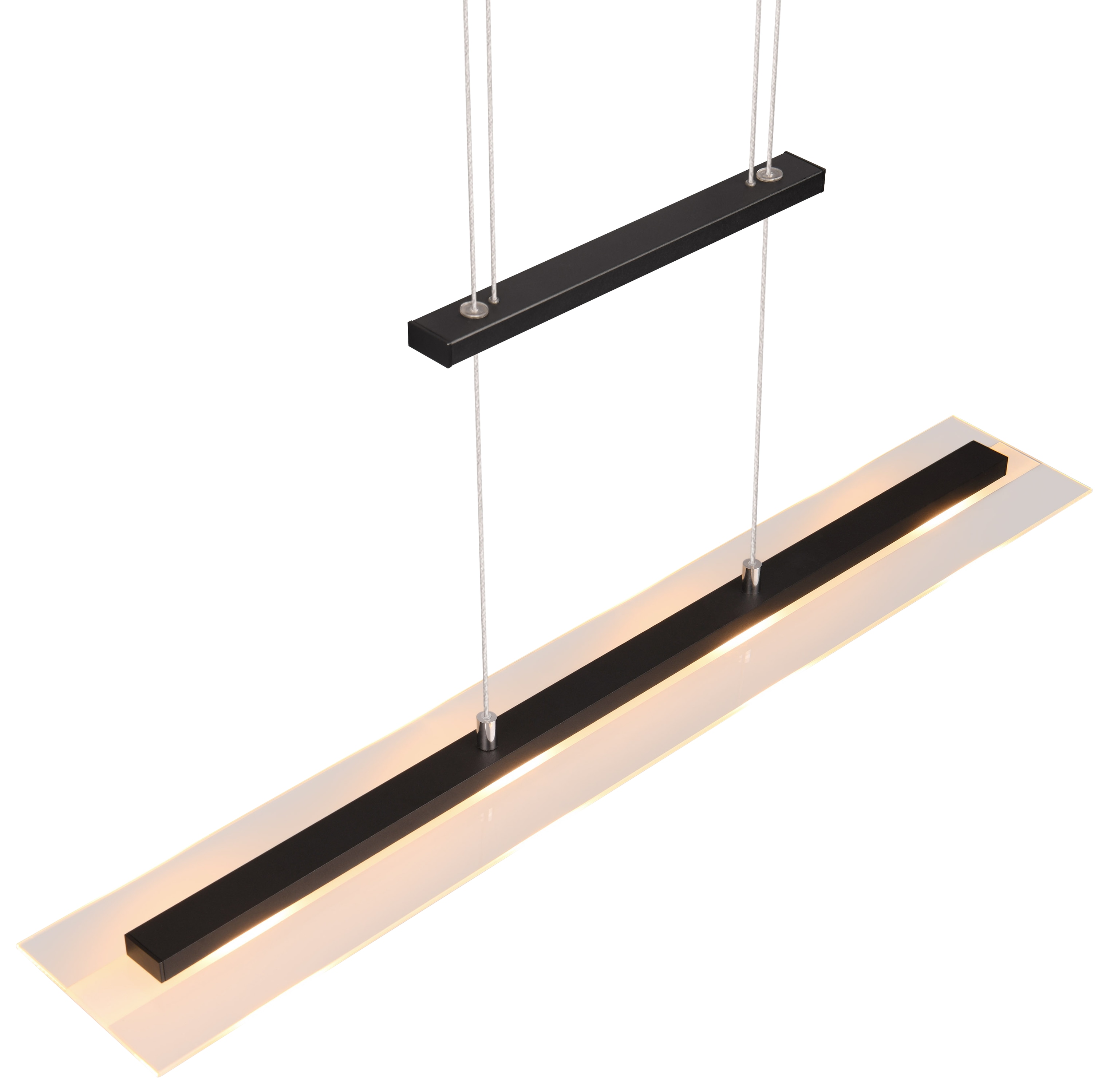 REALITY LED-Pendelleuchte Milos R32004132 schwarz, 20 W, 2200 lm, 3000 K