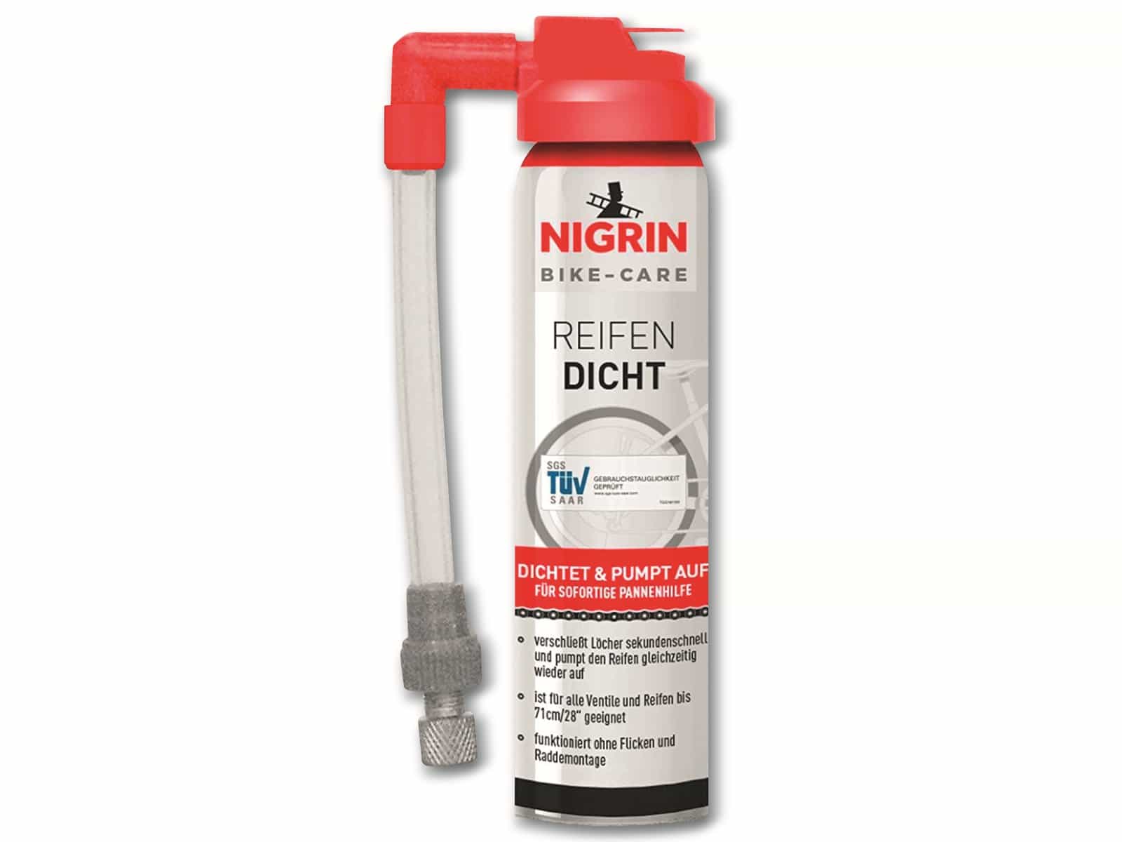 NIGRIN Reifen-Dicht Bike-Care, 75 ml