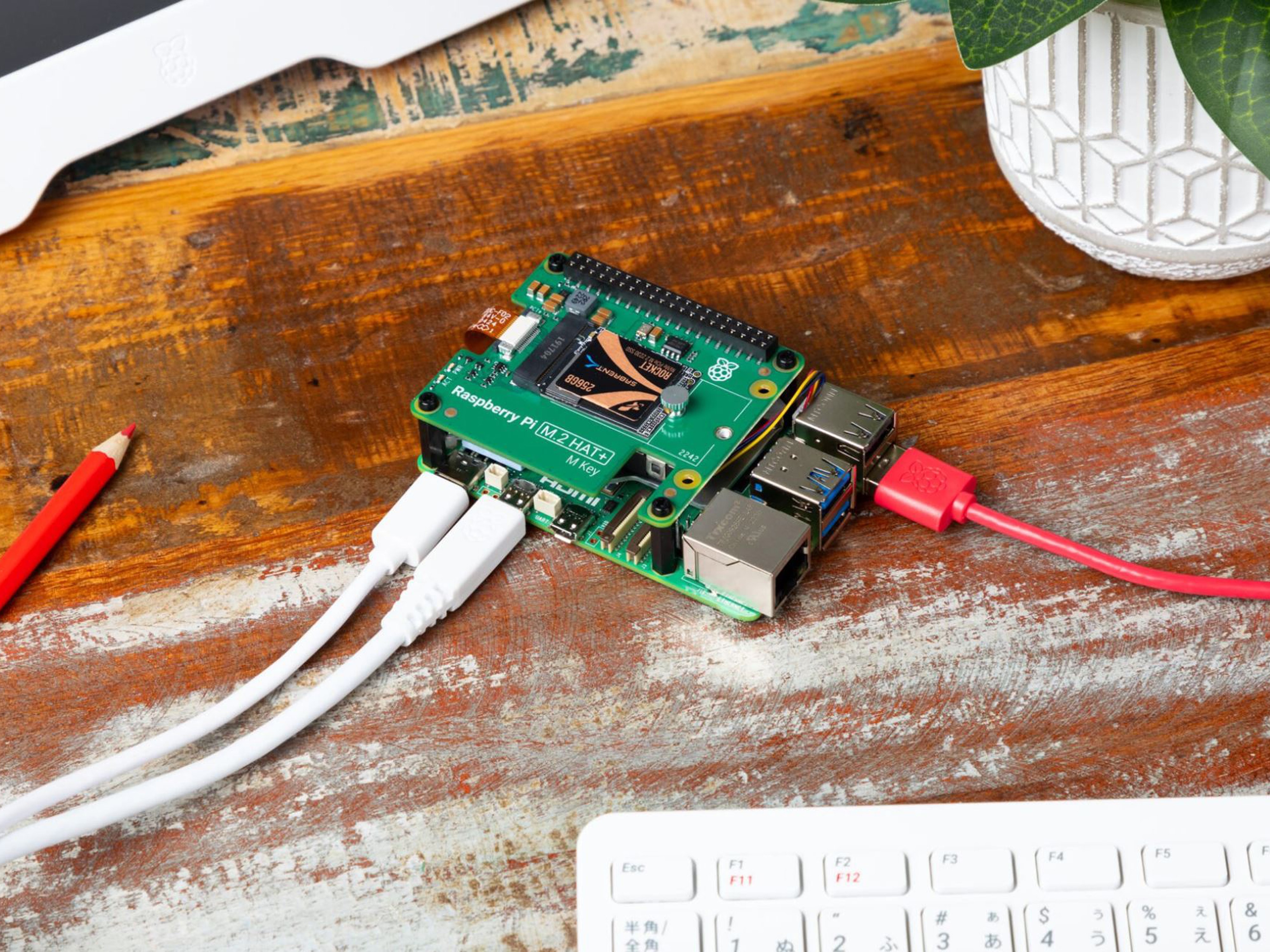 RASPBERRY PI M.2 HAT+ für Raspberry Pi 5 RASPBERRY PI M.2 HAT+ für Raspberry Pi 5
