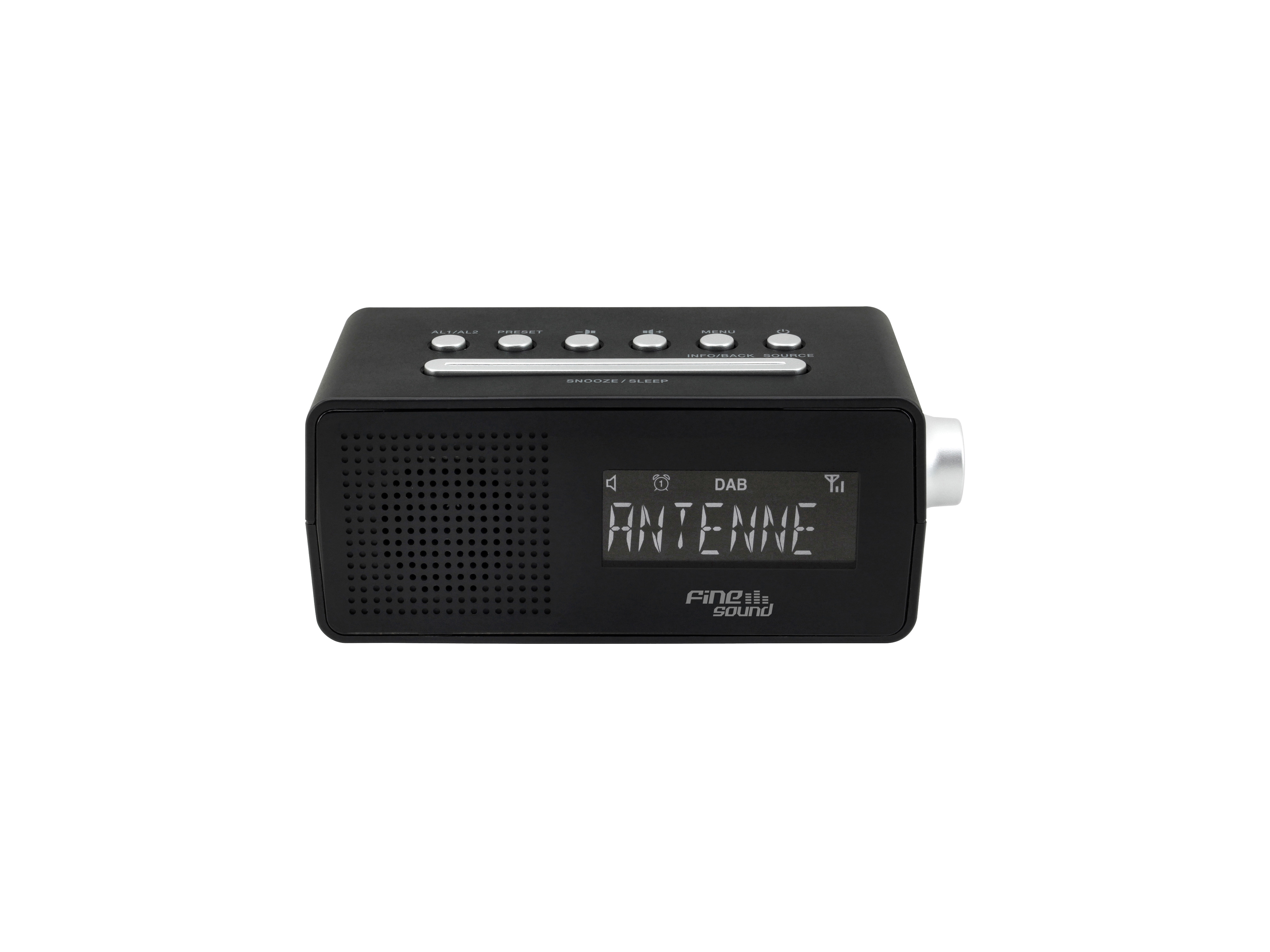 SOUNDMASTER Uhrenradio FS 1, DAB+/UKW-RDS, schwarz SOUNDMASTER Uhrenradio FS 1, DAB+/UKW-RDS, schwarz