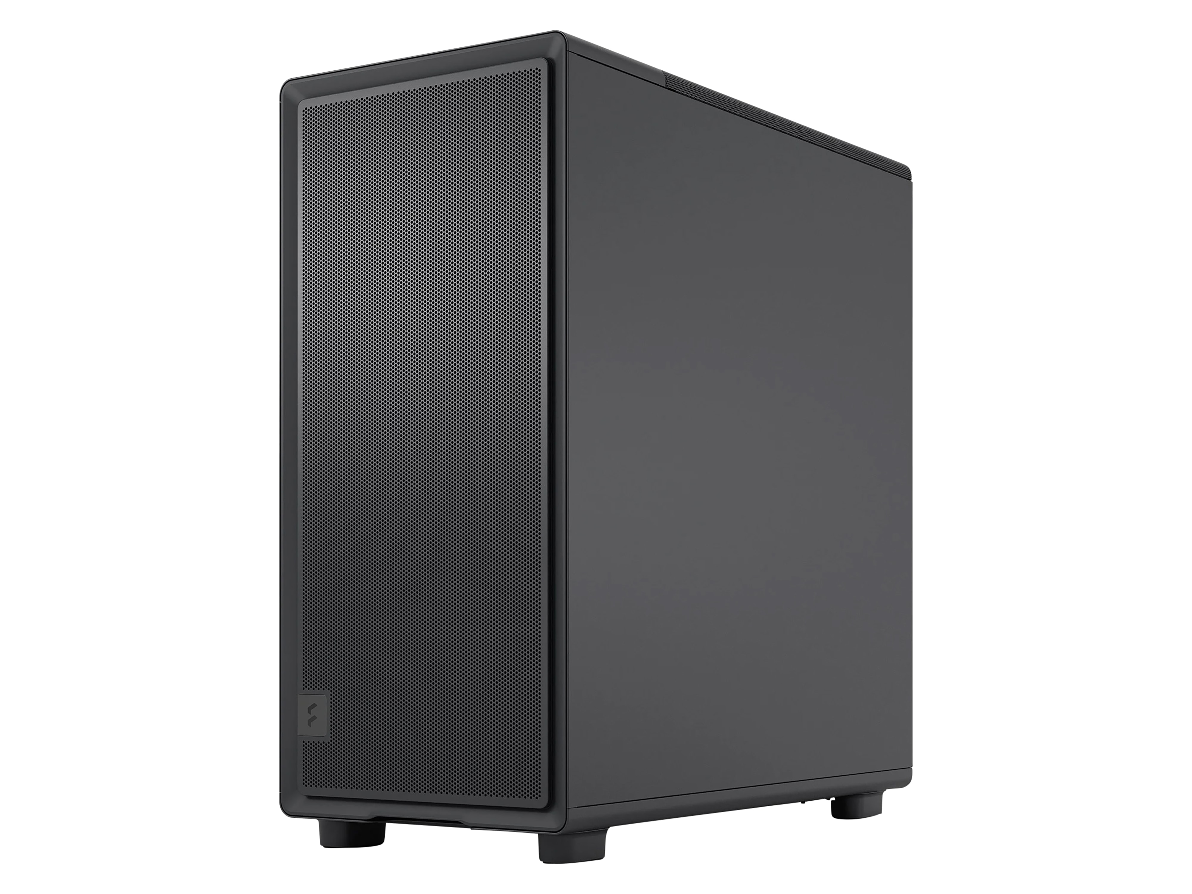 FRACTAL Midi Tower Design Epoch Black Solid