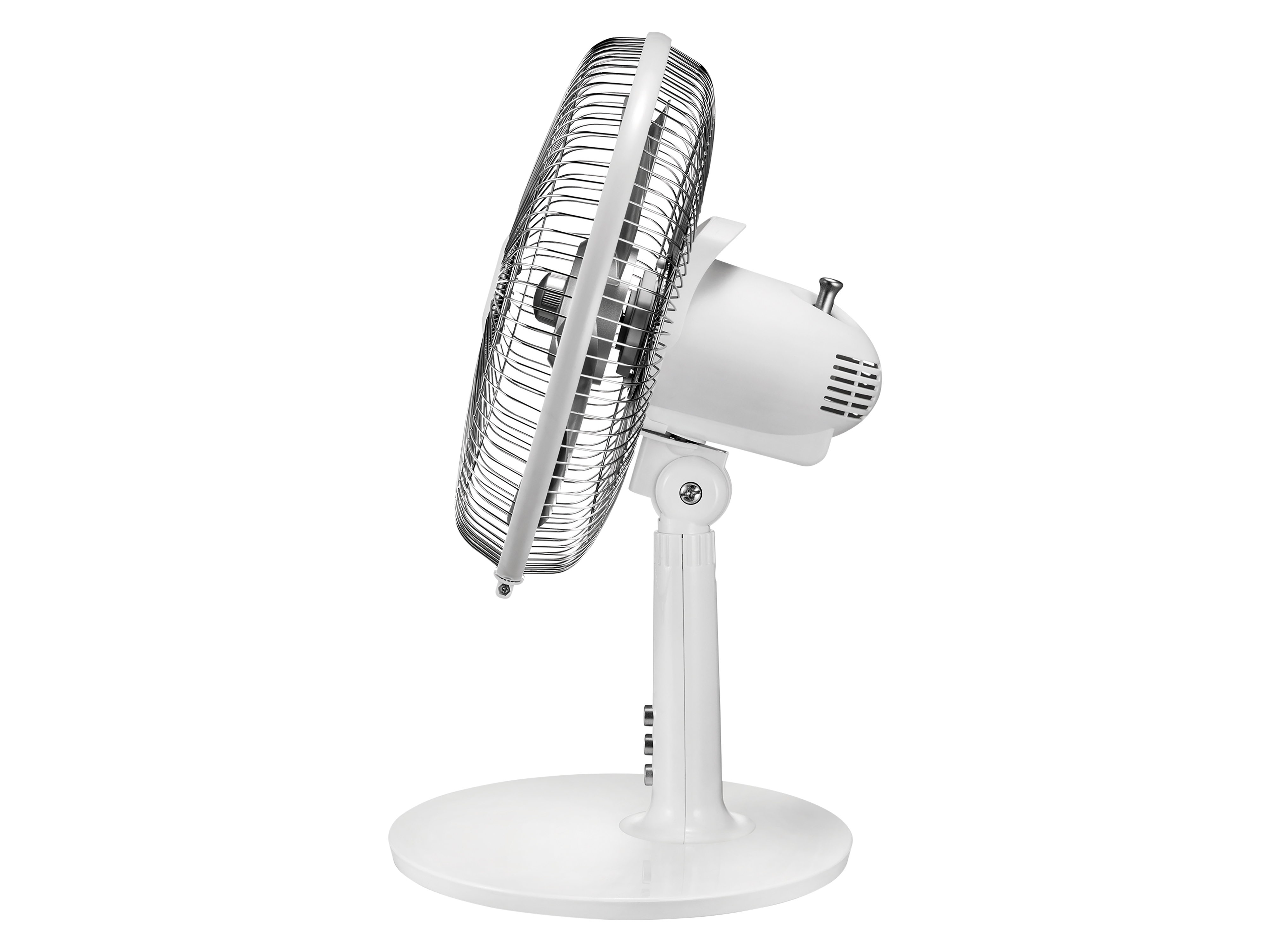 UNOLD Tischventilator 86810, Silverline, 25 W, weiß/silber UNOLD Tischventilator 86810, Silverline, 25 W, weiß/silber
