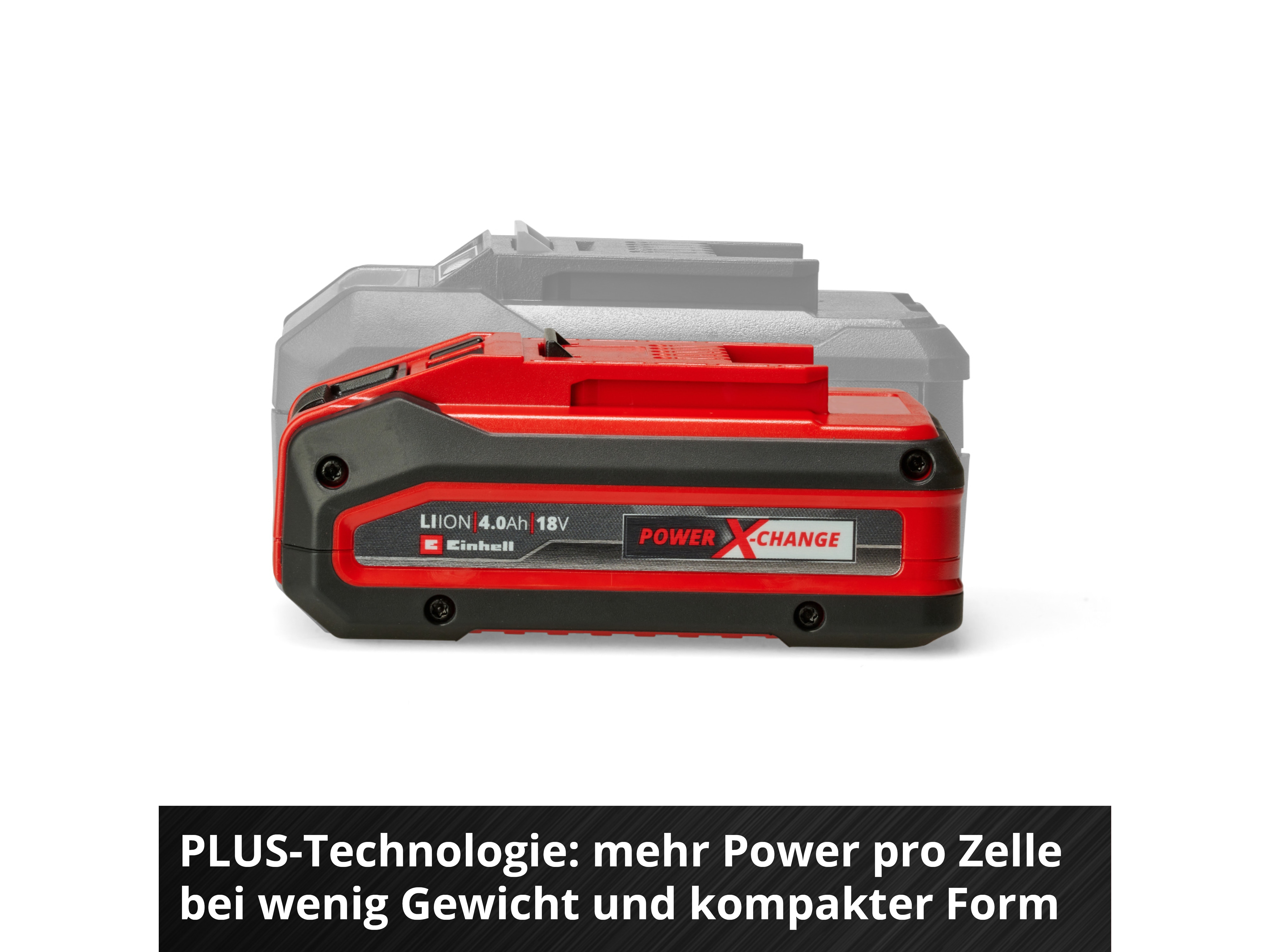 EINHELL Power-X-Change Starter-Kit PLUS, 4512159, 18 V 4 Ah
