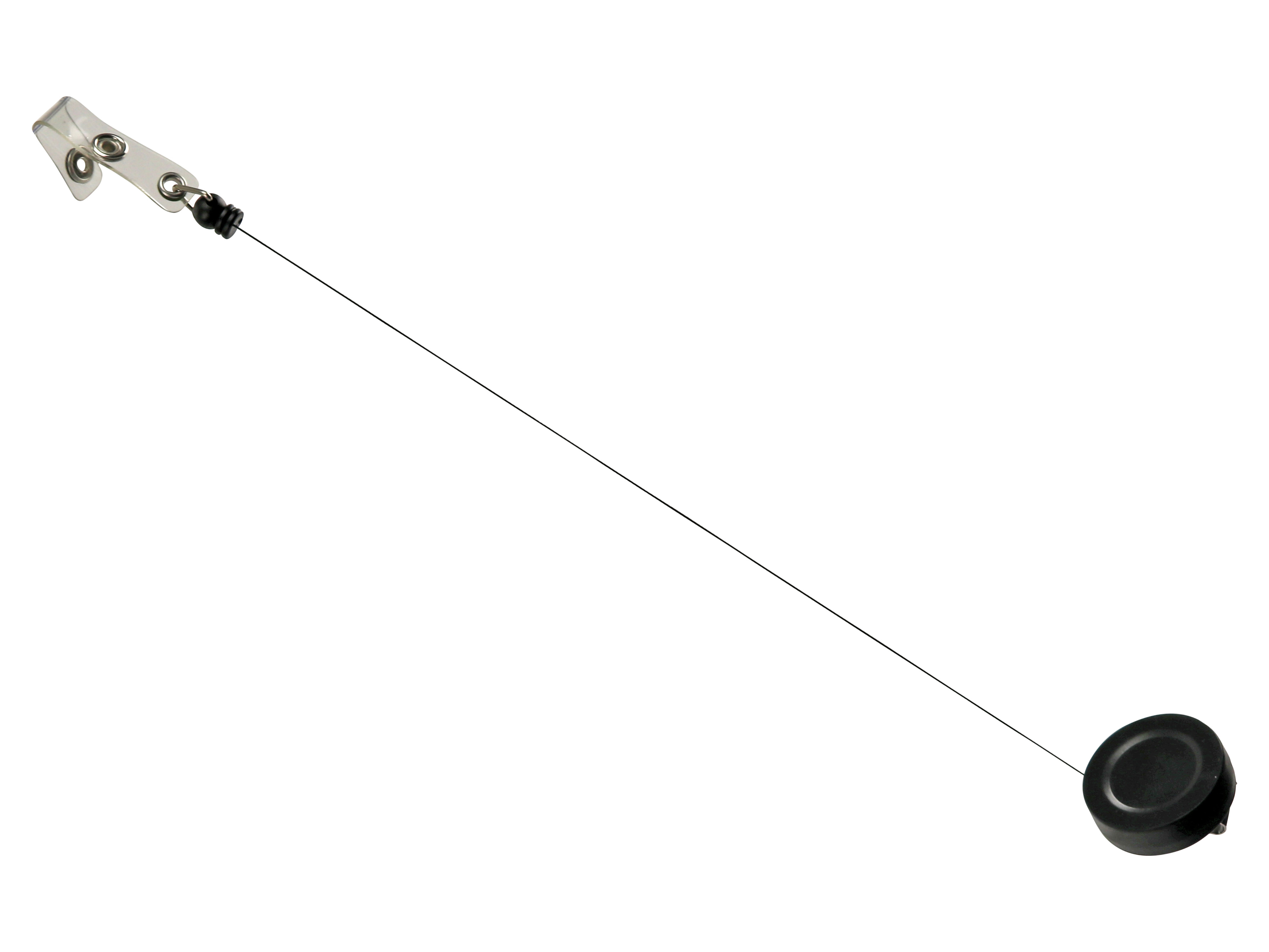 Kartenhalter JoJo, schwarz, mit Gürtelclip