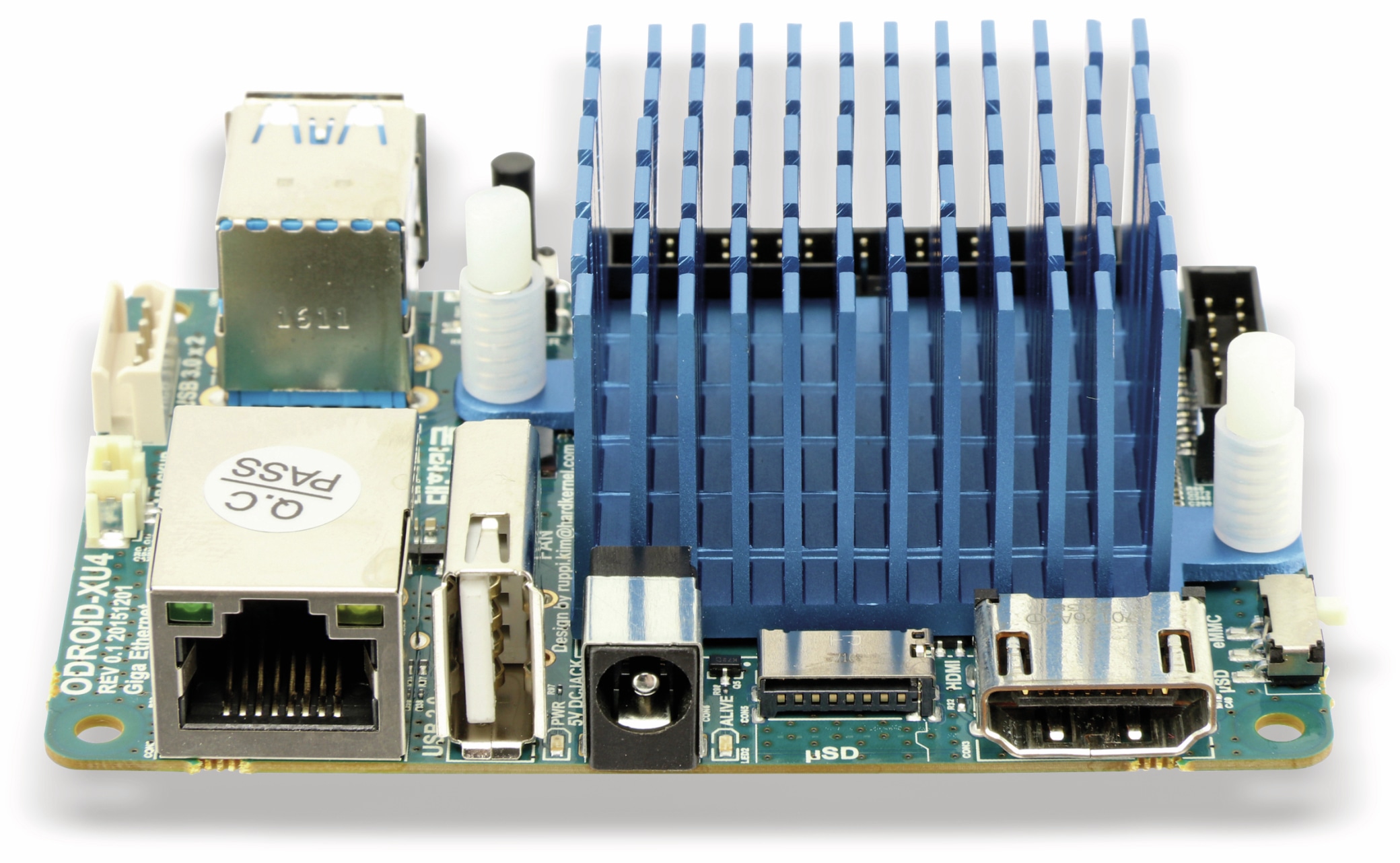 ODROID-XU4Q Einplatinen-Computer, SAMSUNG Exynos 5422, 2 GB, 2x USB 3.0 ODROID-XU4Q Einplatinen-Computer, SAMSUNG Exynos 5422, 2 GB, 2x USB 3.0