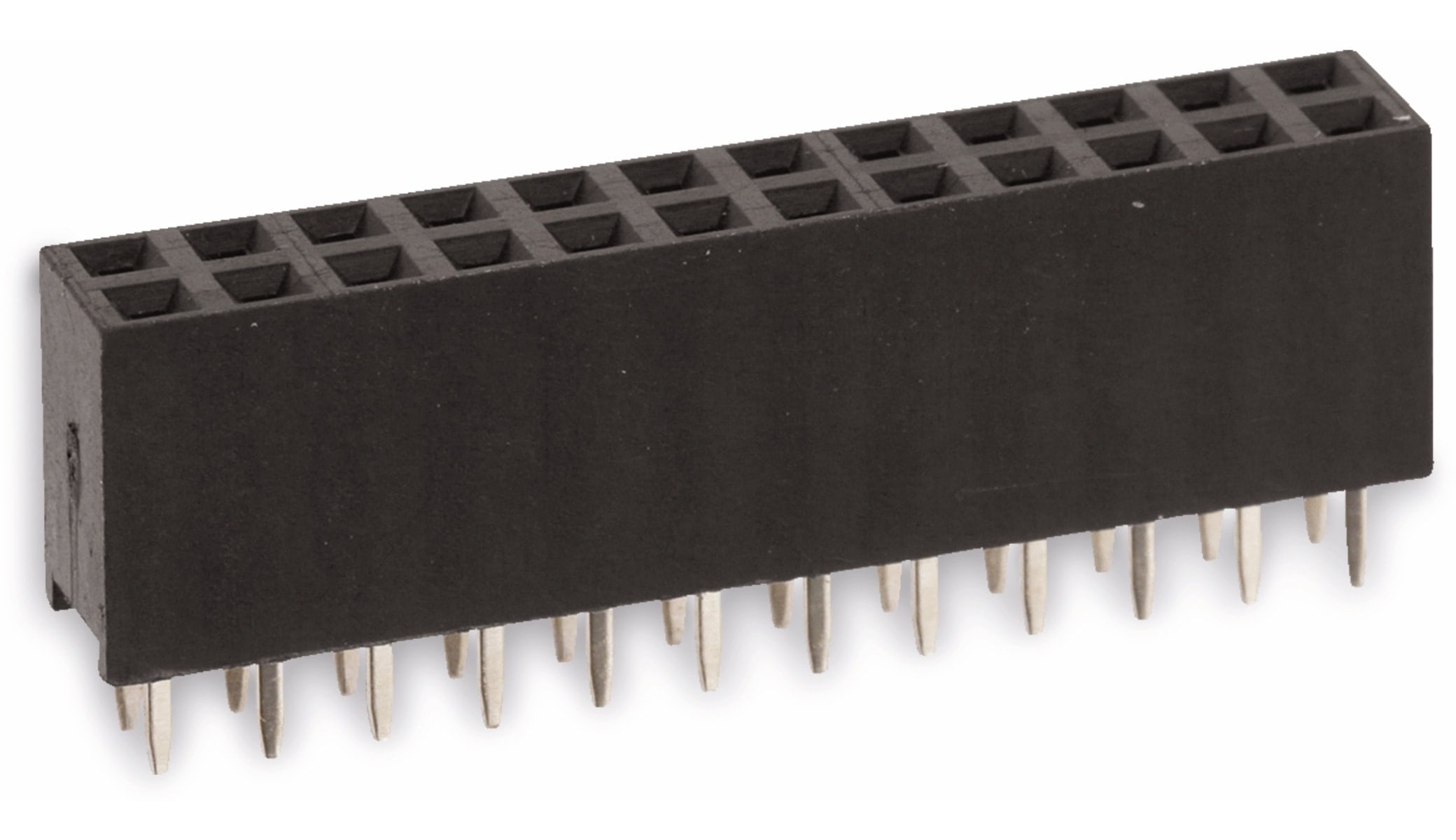 CONNFLY ELECTRONIC Buchsenleiste, vergoldet, 2x 12-polig CONNFLY ELECTRONIC Buchsenleiste, vergoldet, 2x 12-polig