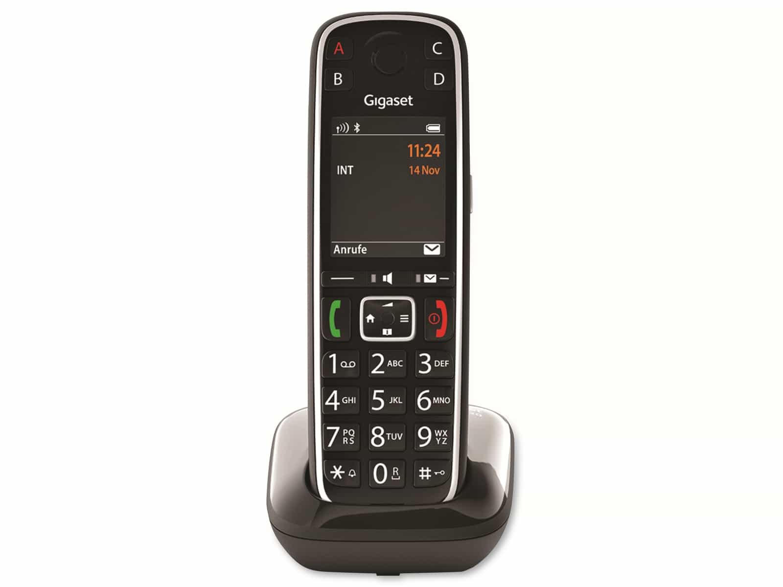 GIGASET Telefon E720, schwarz