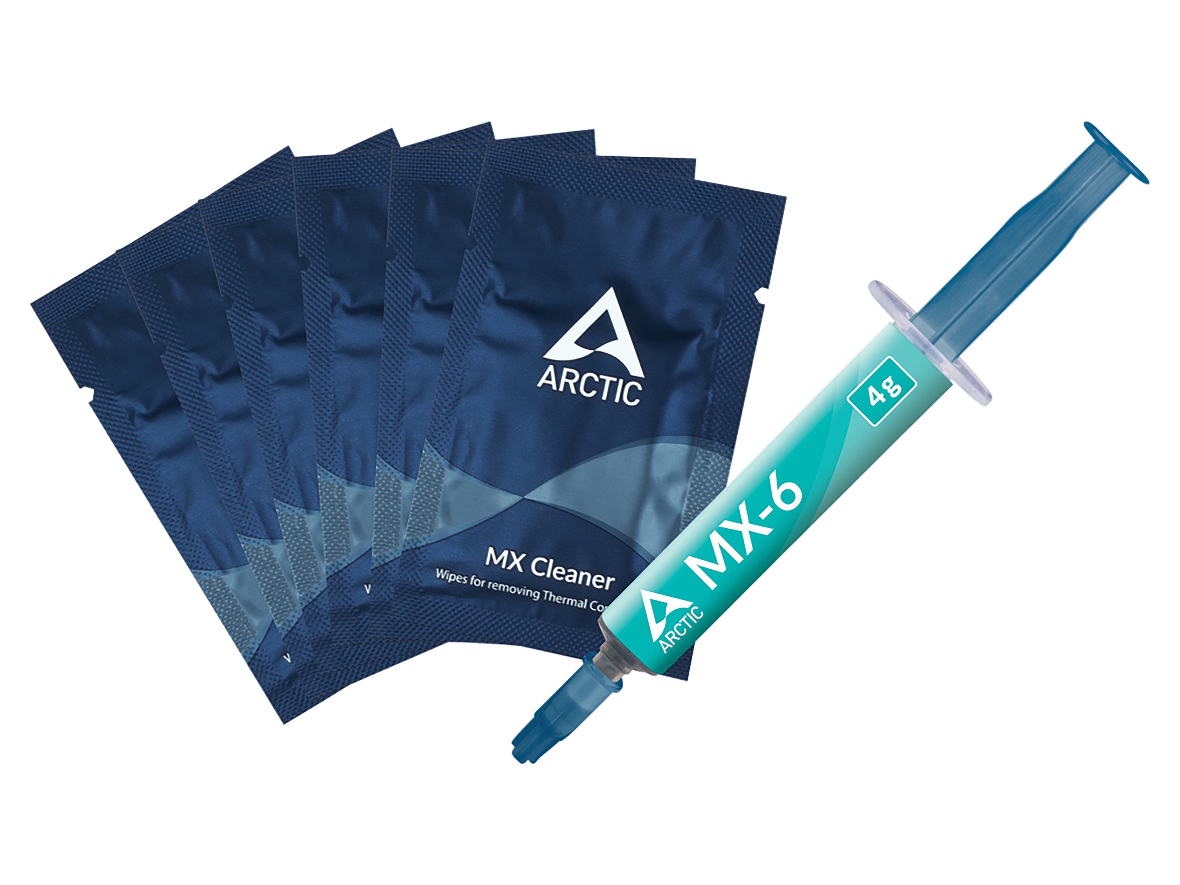 ARCTIC Wärmeleitpaste MX-6 4g + 6x MX Cleaner ARCTIC Wärmeleitpaste MX-6 4g + 6x MX Cleaner