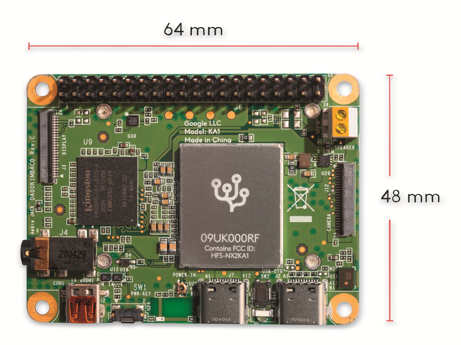 GOOGLE CORAL DEV BOARD MINI
