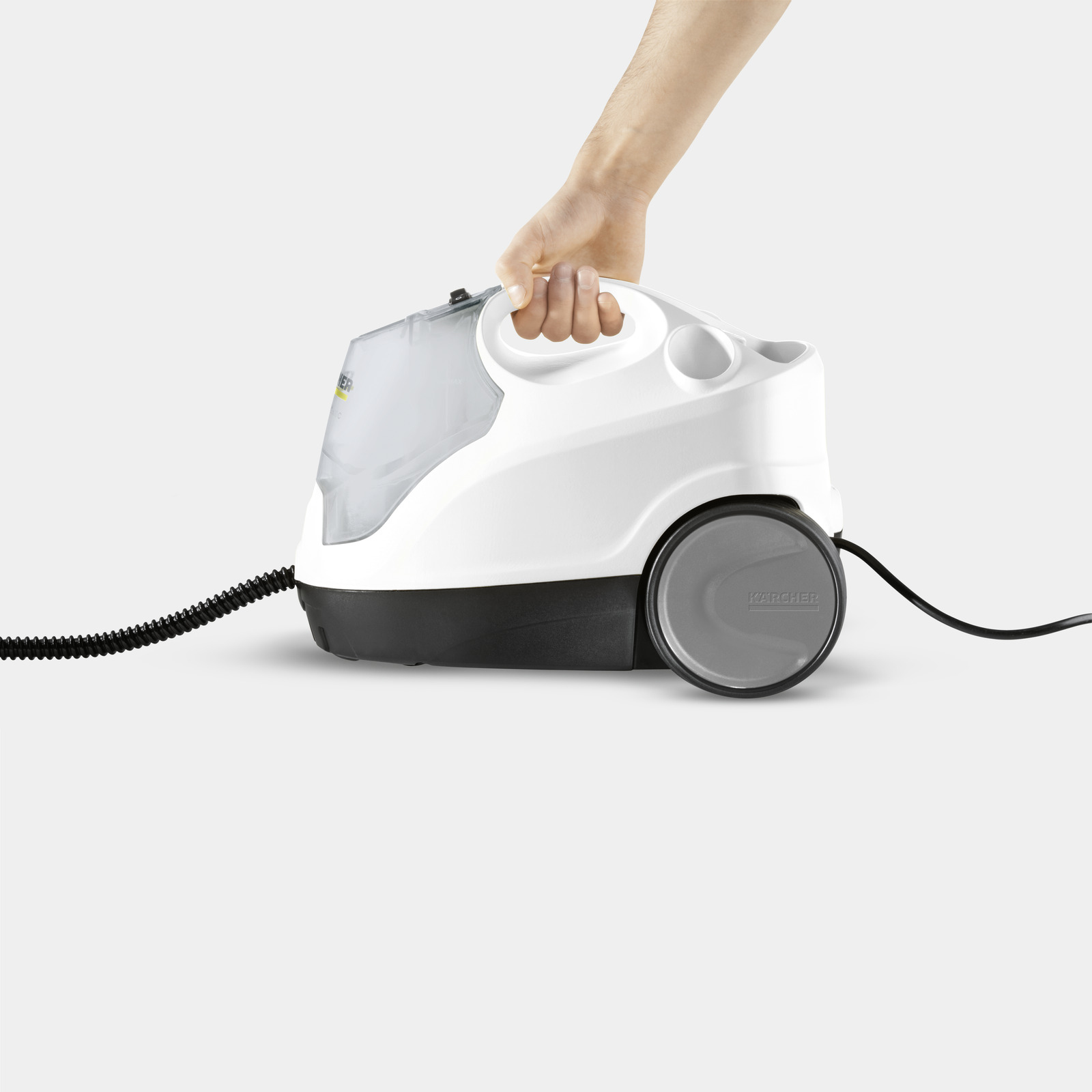 KÄRCHER Bodendampfreiniger SC 4 EasyFix, 2000 W, weiß / schwarz