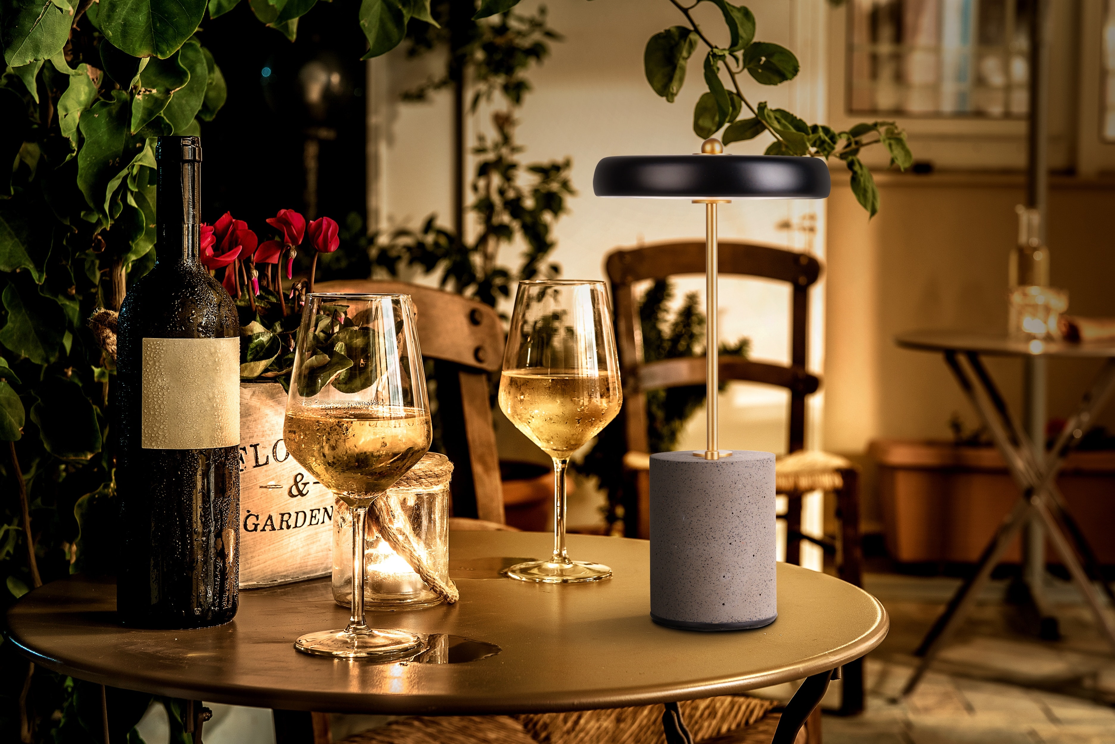 NÄVE LED-Tischleuchte 5306416, 1W, 70lm, 2900K, mit Akku, grau, 30cm NÄVE LED-Tischleuchte 5306416, 1W, 70lm, 2900K, mit Akku, grau, 30cm