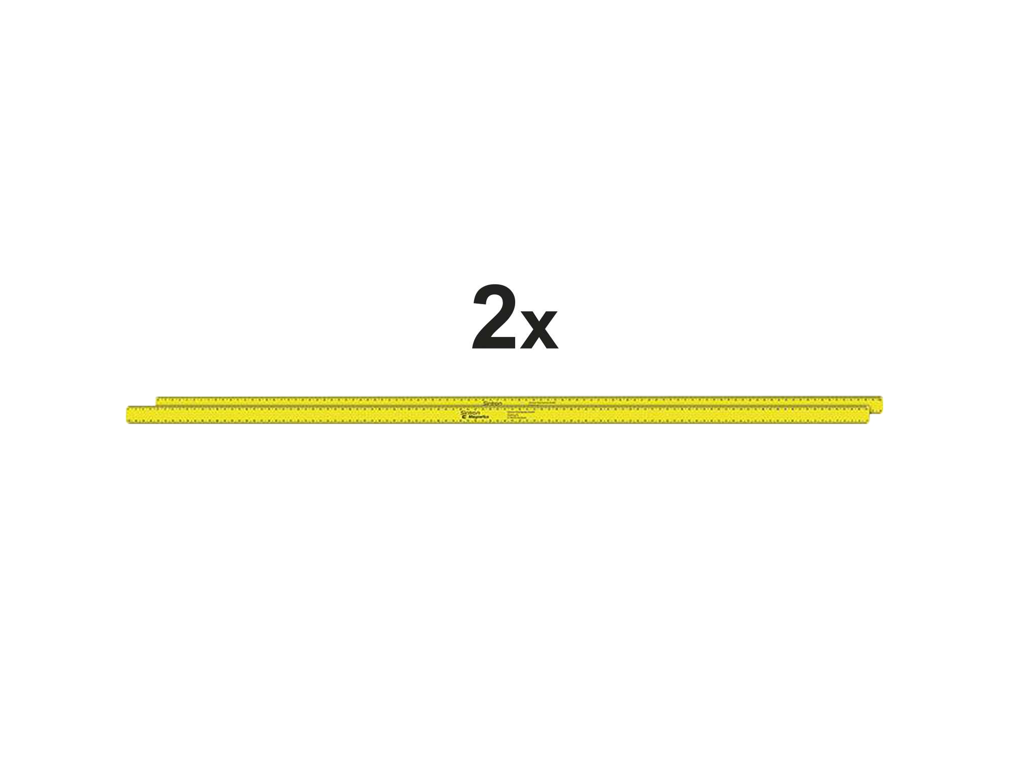 SINTRON Magnetlineal Magnetics 100 cm, 2 Stück