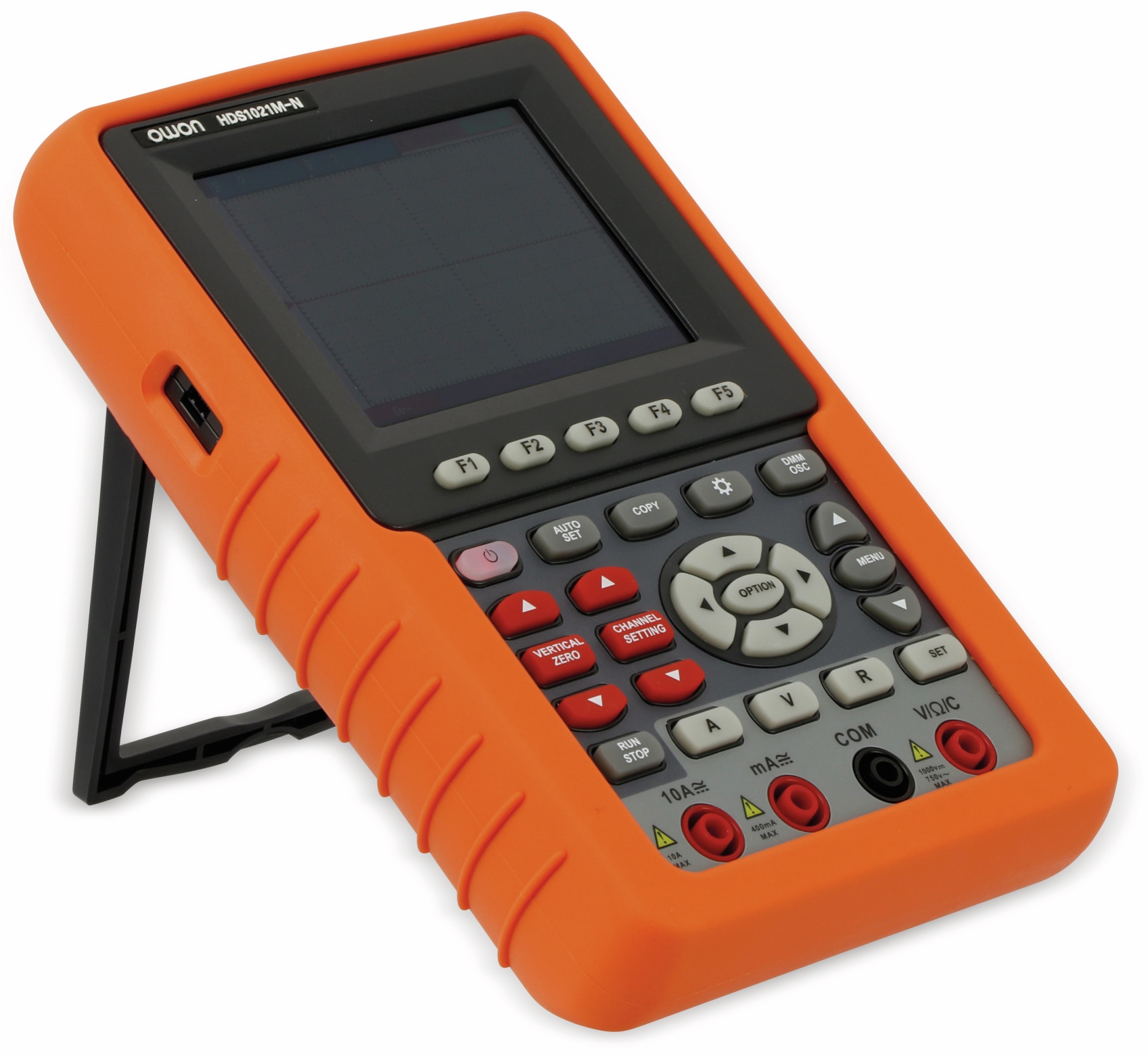 OWON LCD-Oszilloskop mit Multimeter, HDS1021M-N, 1- Kanal, 20 Mhz