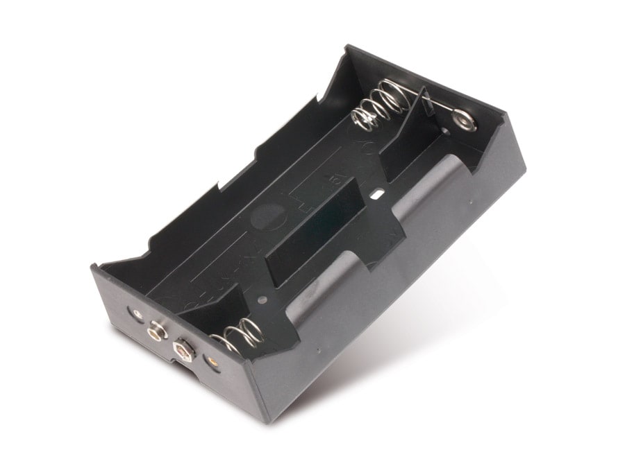 GOOBAY Batteriehalter, 4x Mono, Clipanschluss GOOBAY Batteriehalter, 4x Mono, Clipanschluss