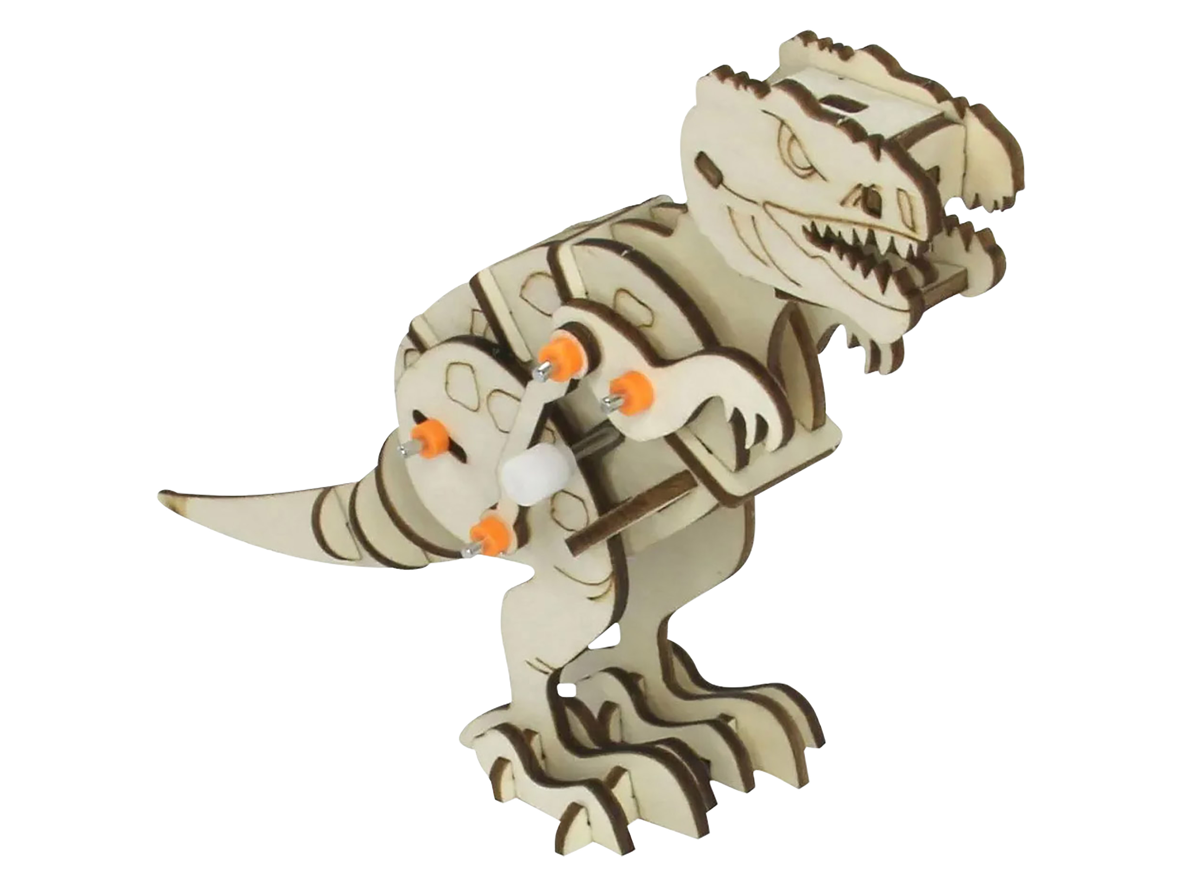 SOL-EXPERT 3D Holz Puzzle Funktionsmodell Walking Dino