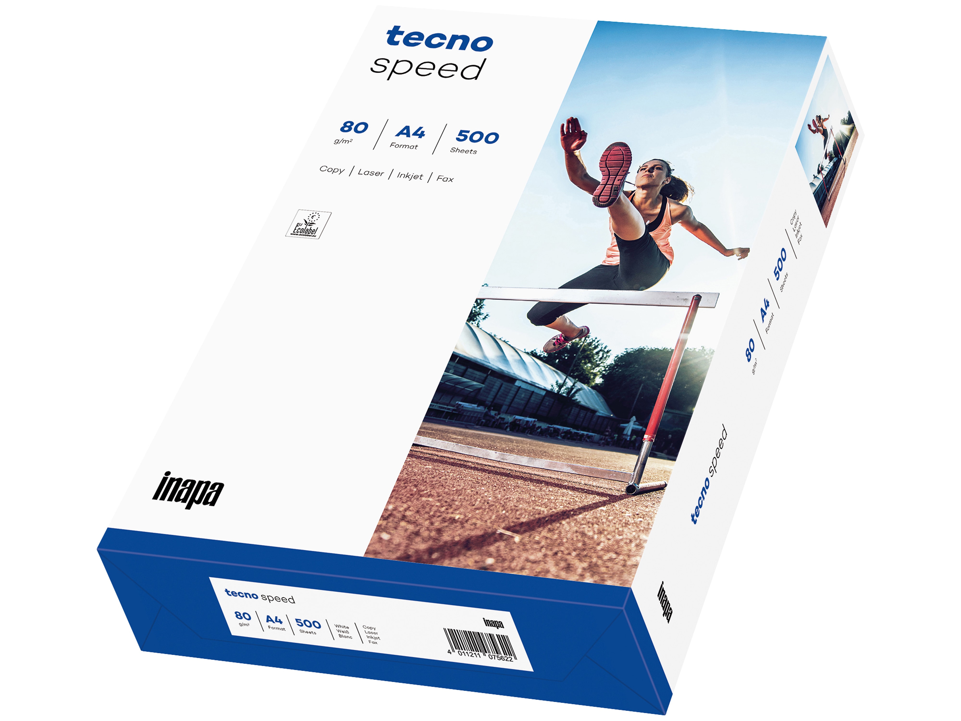 INAPA Kopierpapier Tecno Speed 80g 2500 Blatt INAPA Kopierpapier Tecno Speed 80g 2500 Blatt