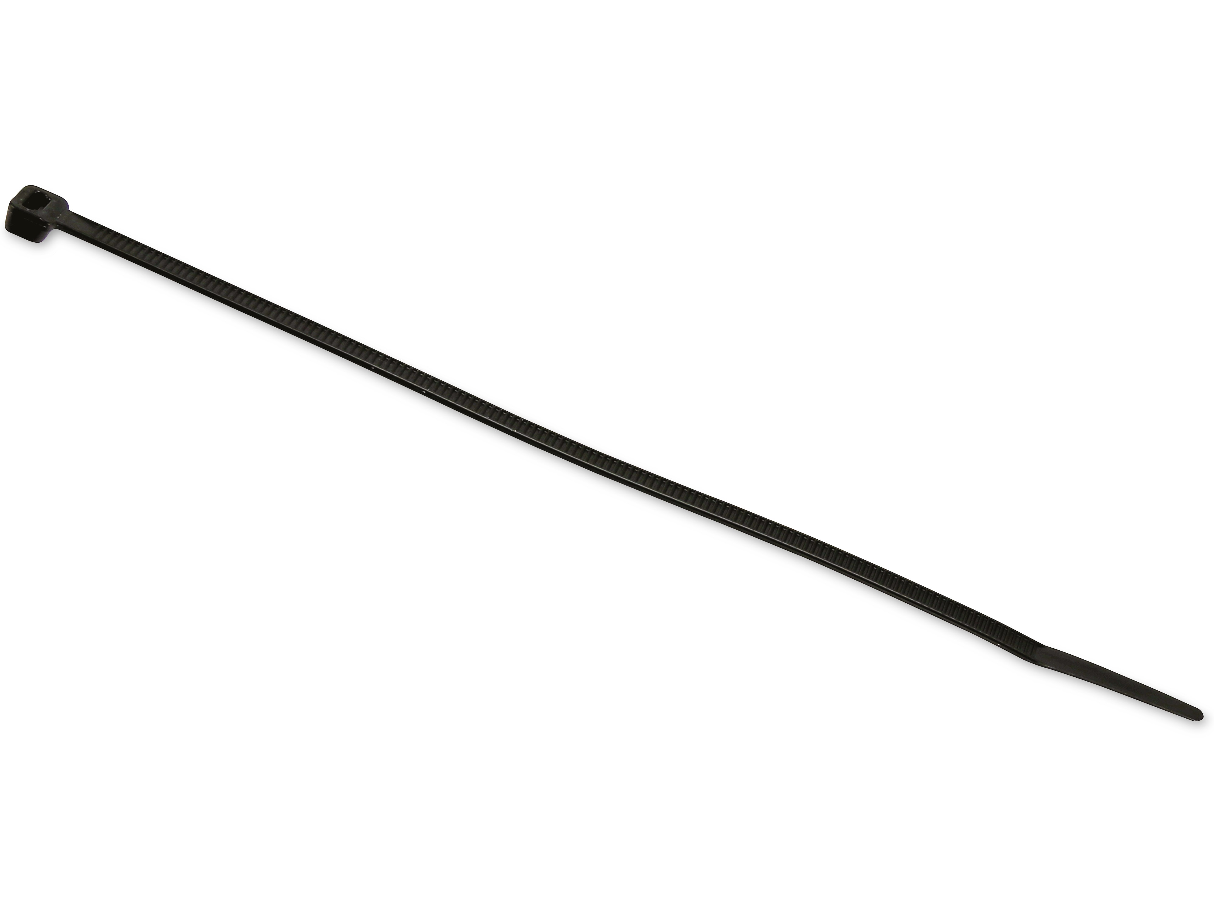 KSS Kabelbinder-Sortiment Polyamid 6.6, schwarz, 250x4,8, UV-beständig, 100 Stück
