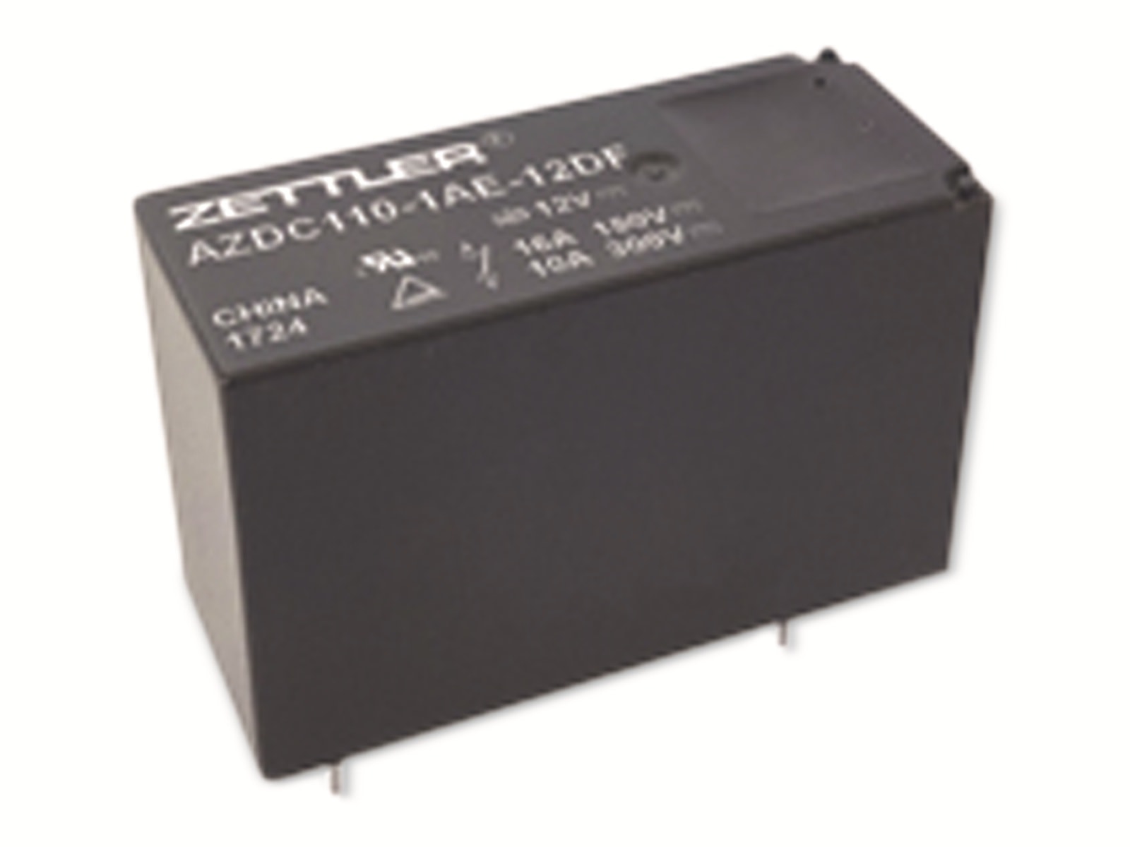 ZETTLER Printrelais, AZDC110-1AE-24DF, 24V, 1 Schließer, 420V/DC, THT
