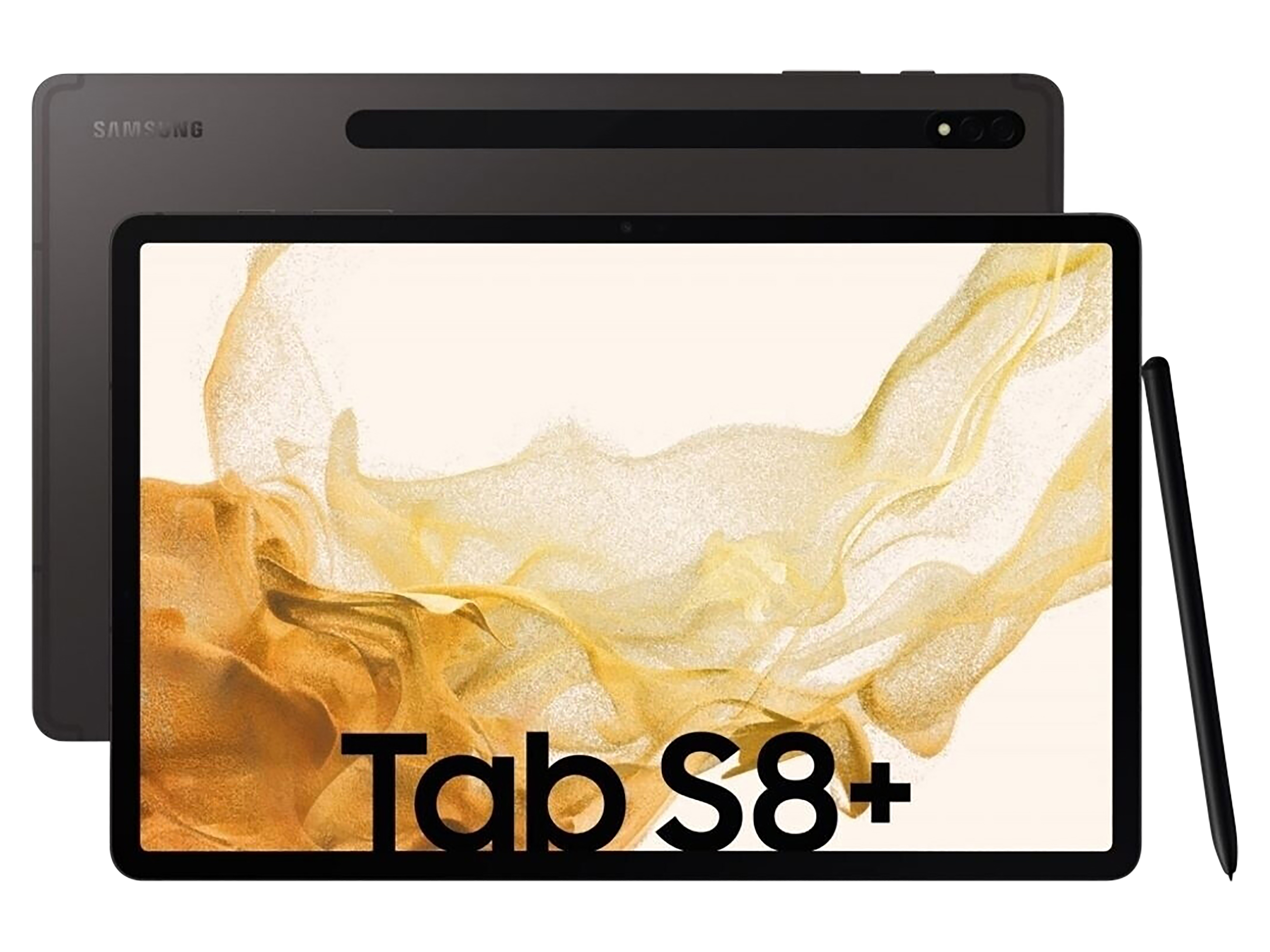 SAMSUNG Tablet Galaxy Tab S8+ 128GB Wifi grau